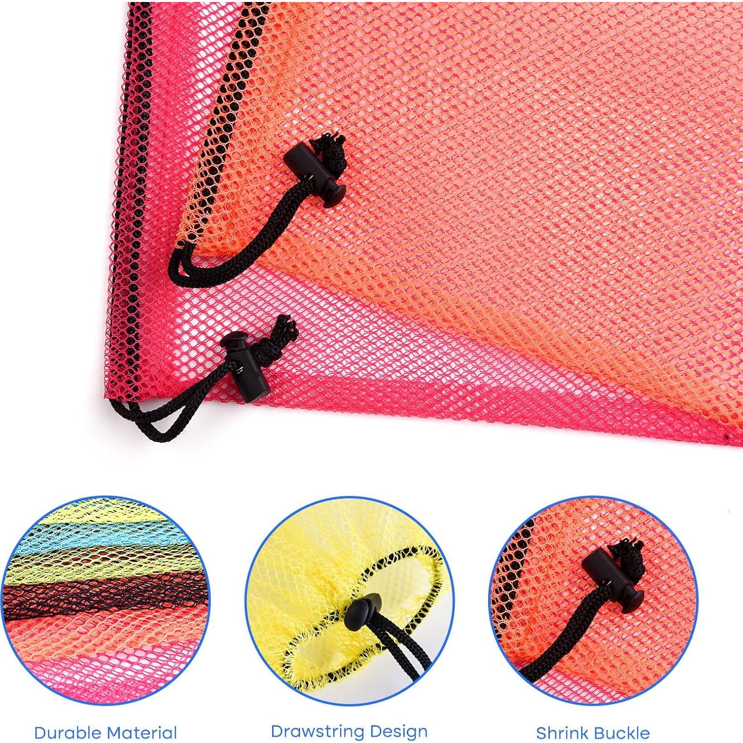 Bolsas de Almacenamiento de Malla PLULON 12 Pcs 34x40 cm