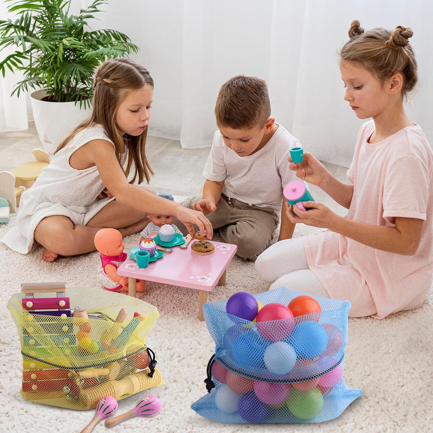 Bolsas de Almacenamiento de Malla PLULON 12 Pcs 34x40 cm