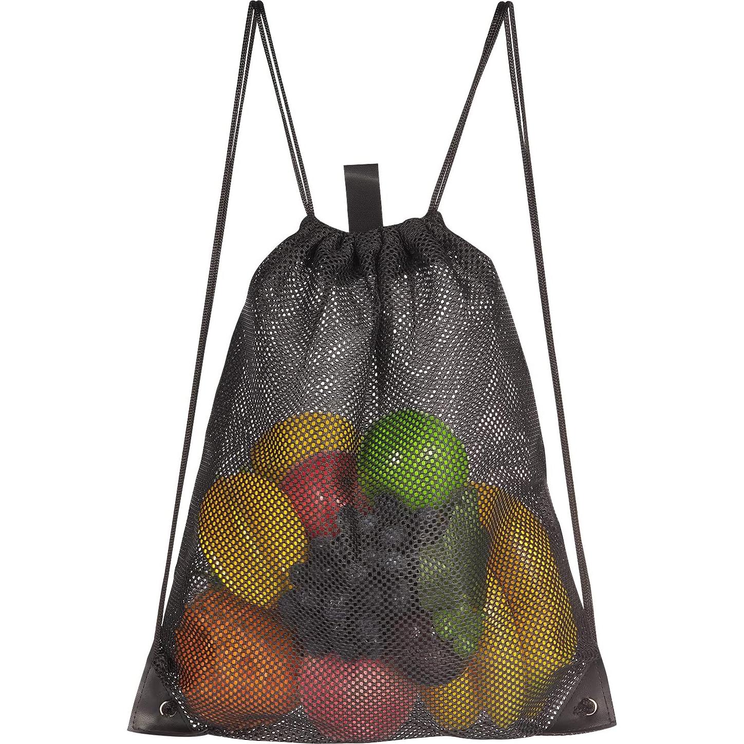 HAOGUAGUA 2 Piezas Bolsa de Malla con Cierre para Gimnasio