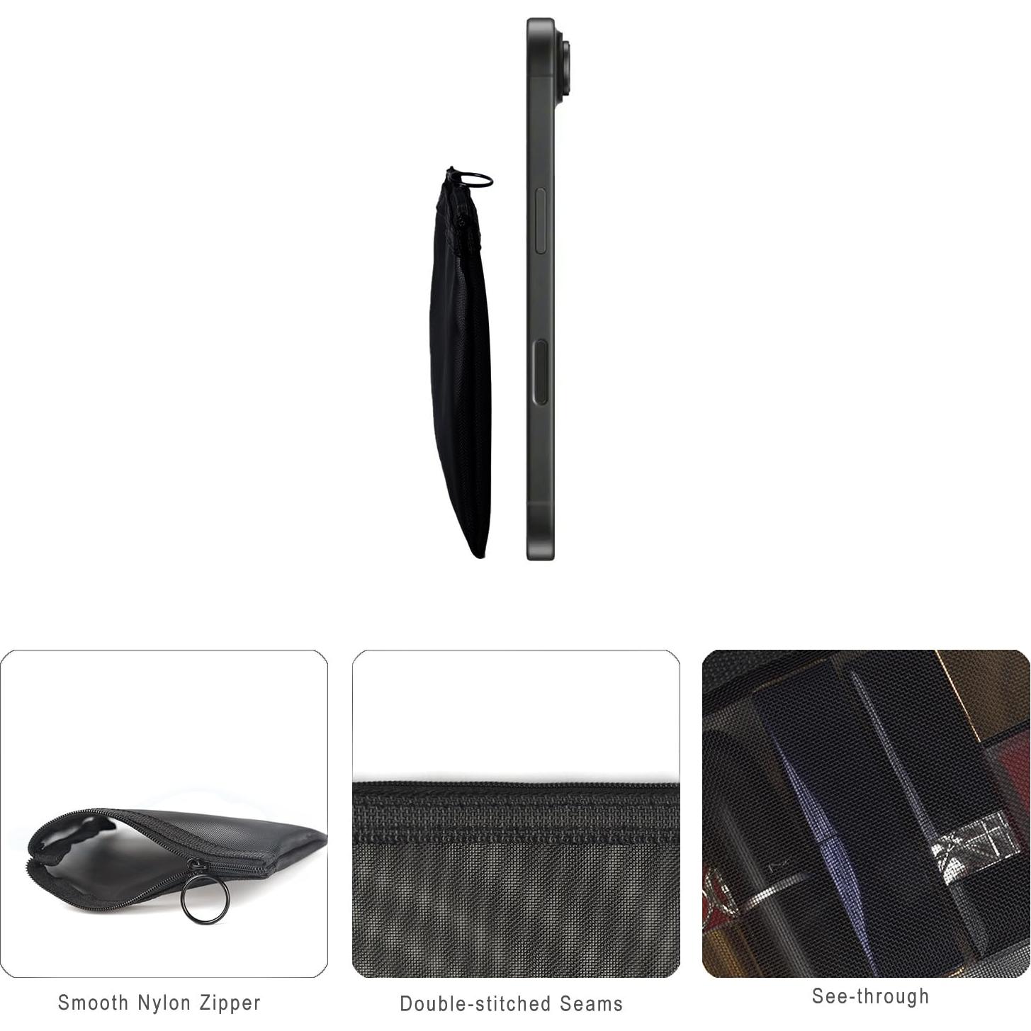 Bolsas de Malla con Cierre PATU A7 5 Piezas 12,7x10,16cm