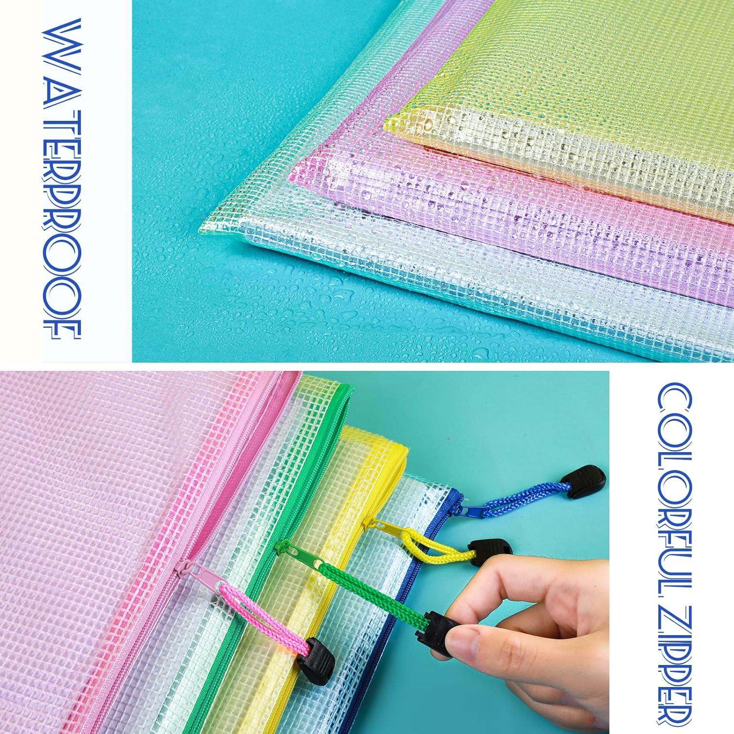 Bolsas de Malla con Cremallera LEOBRO 4 pcs 33.8x23.5 cm