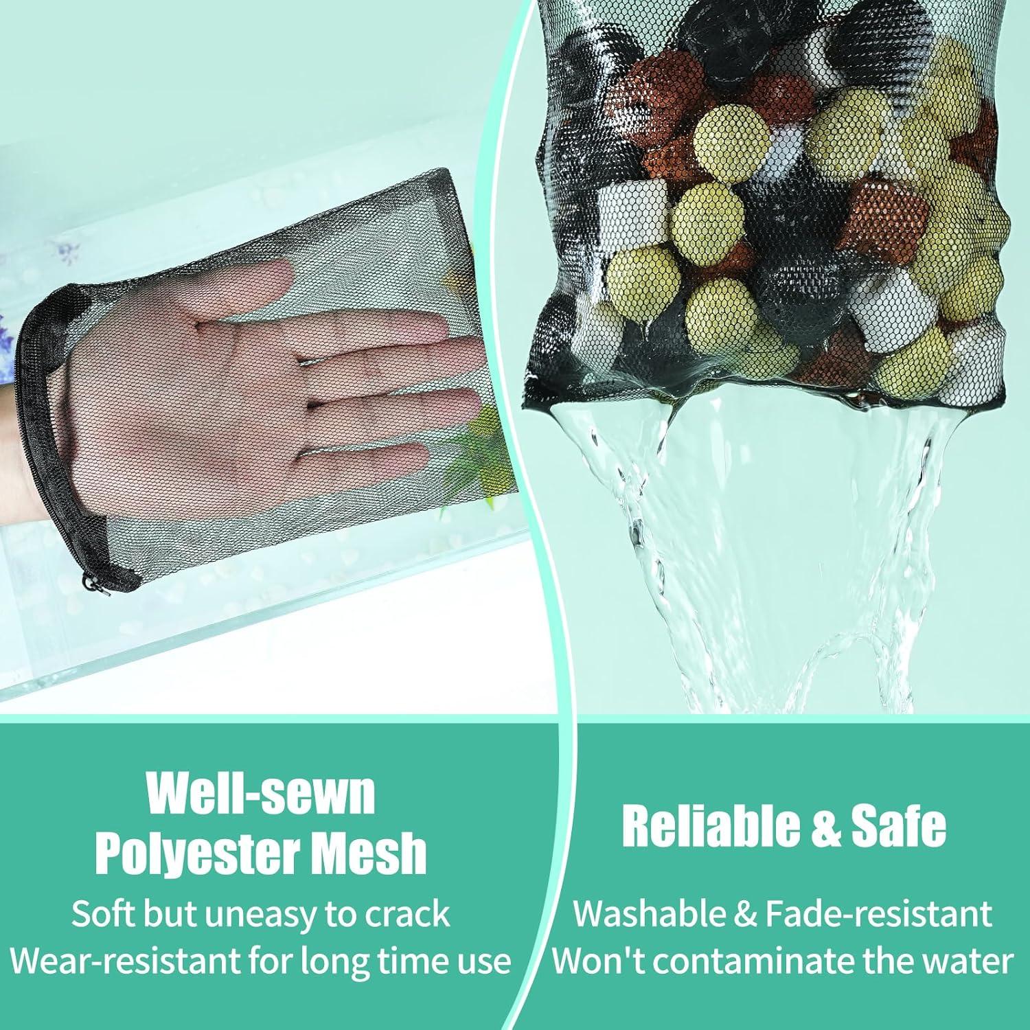 Bolsas de Filtro para Acuario AQUANEAT 10 Pcs 14x20 cm