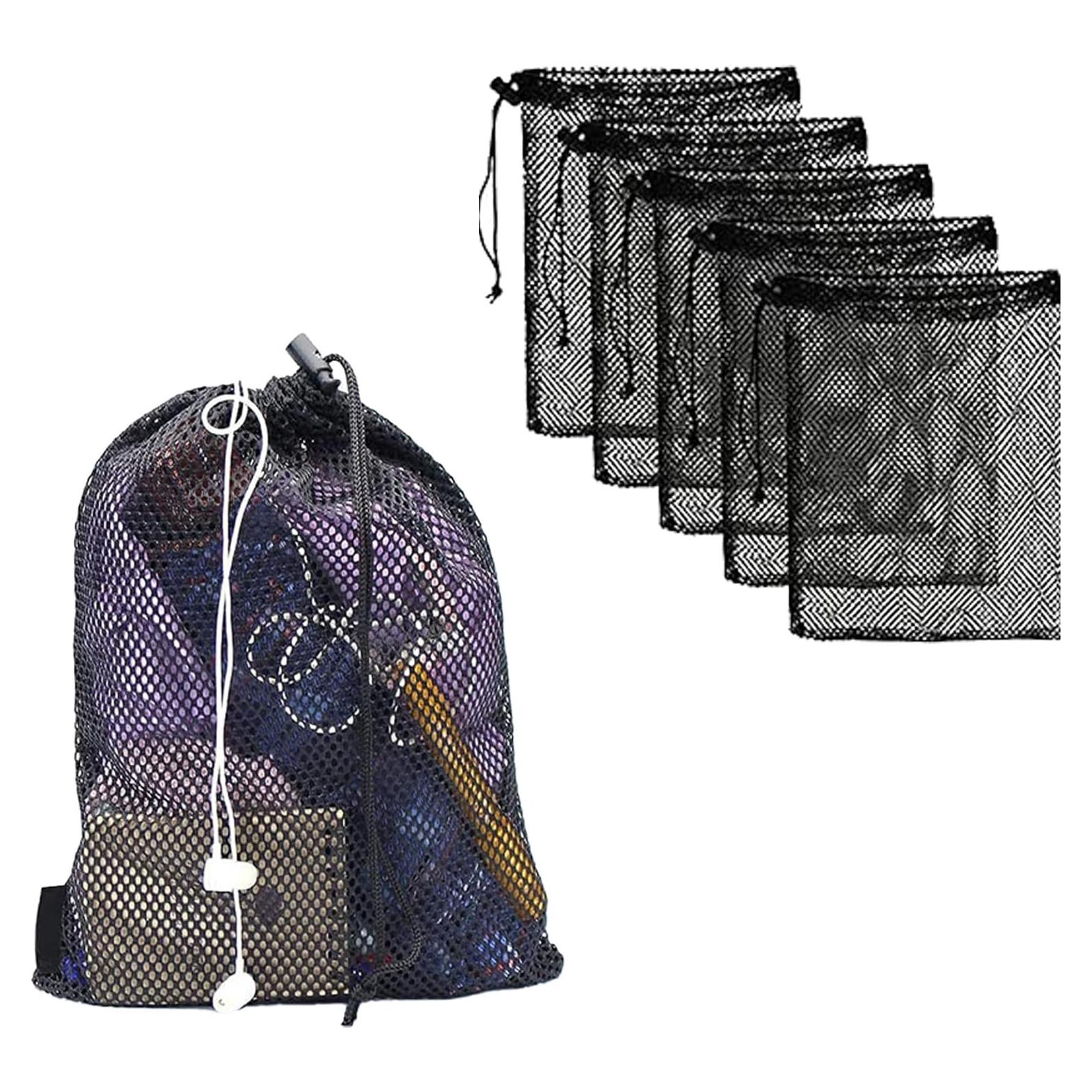 Juego de 8 bolsas de malla nylon Chiyuehe 30x19 cm