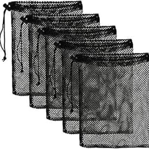 Juego de 8 bolsas de malla nylon Chiyuehe 30x19 cm