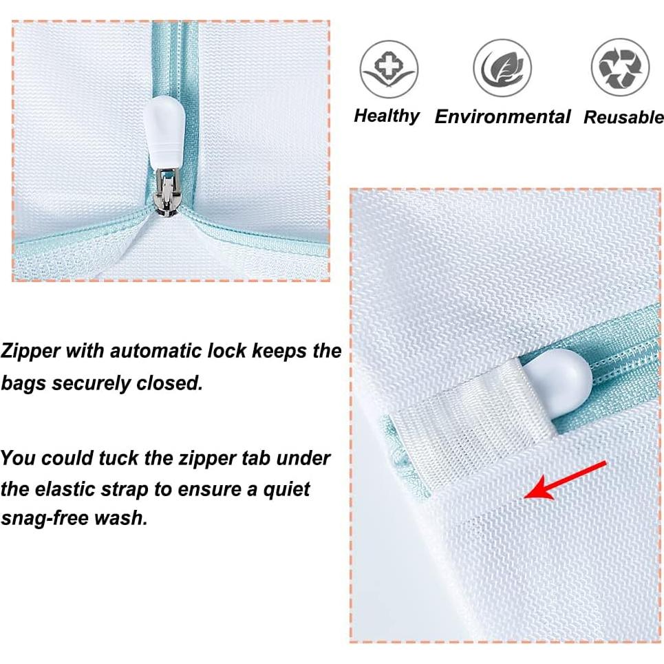 Bolsa de Lavandería Malla Extra Grande Tenn Well 2 Pzas 109x89cm