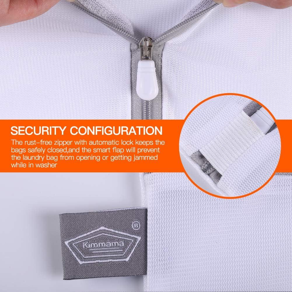 Bolsa de Lavandería Kimmama 3 Piezas 25x30 cm Blanca