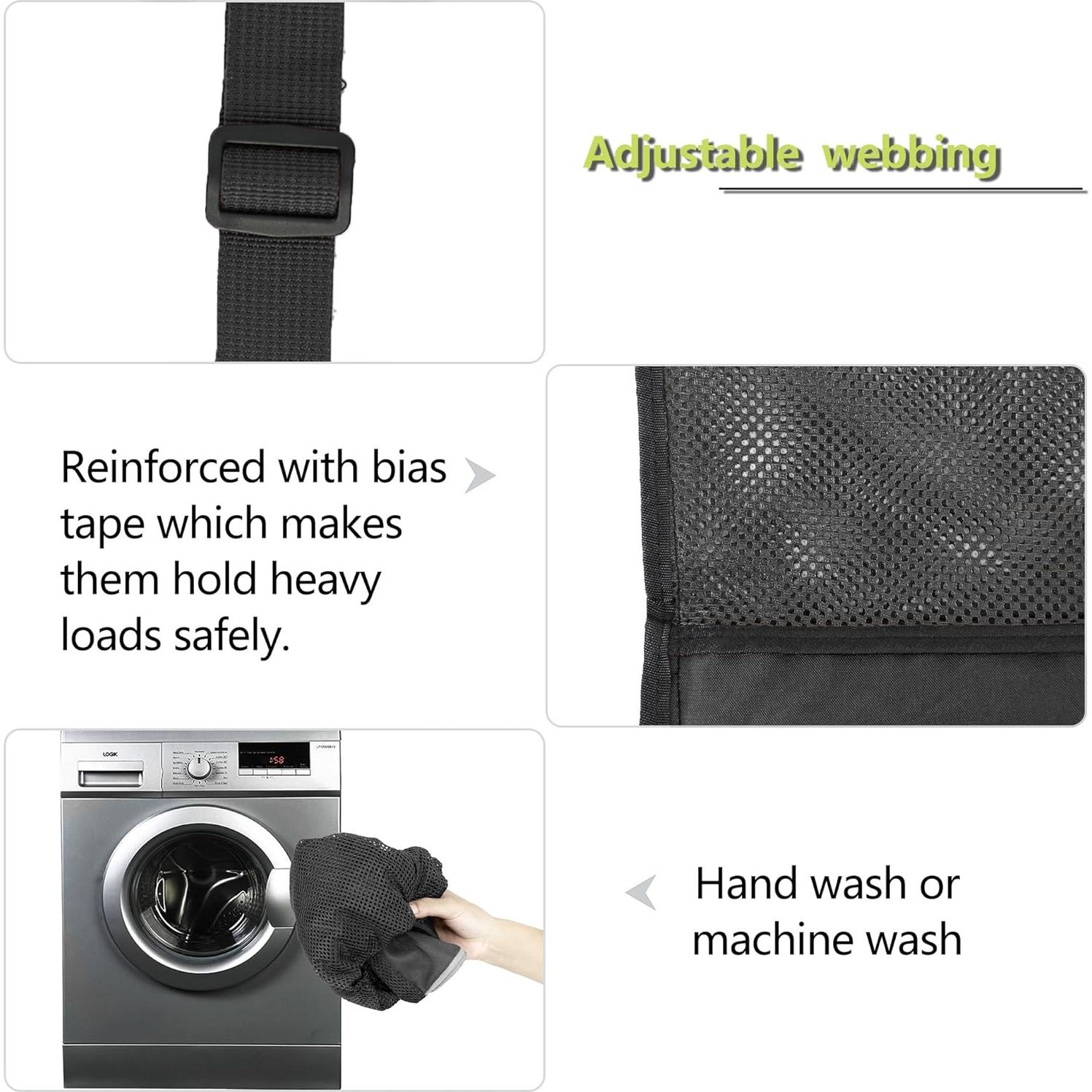 Mochila de Malla BeeGreen Unisex 45x65cm para Gimnasio