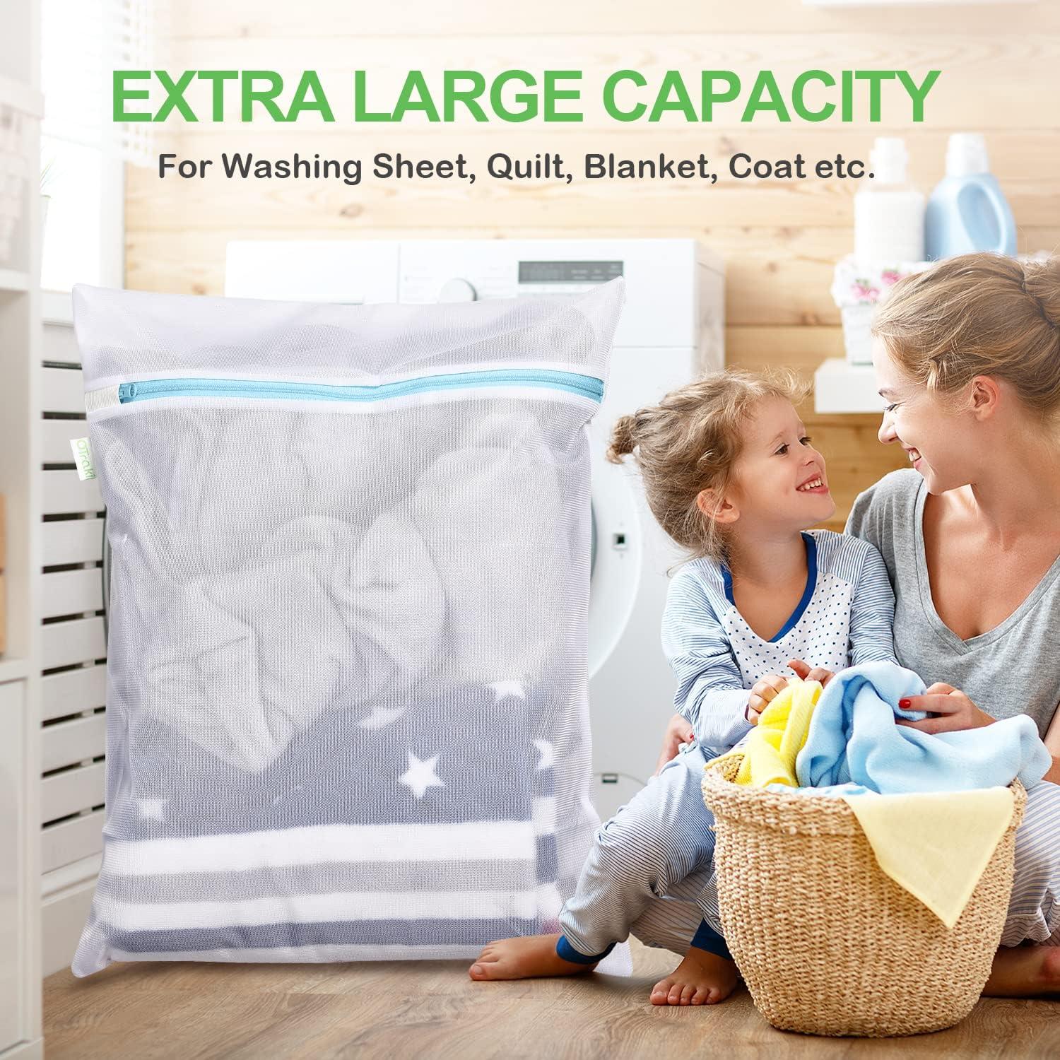 Bolsa de Lavado de Malla OTraki XL 109x89 cm para Ropa