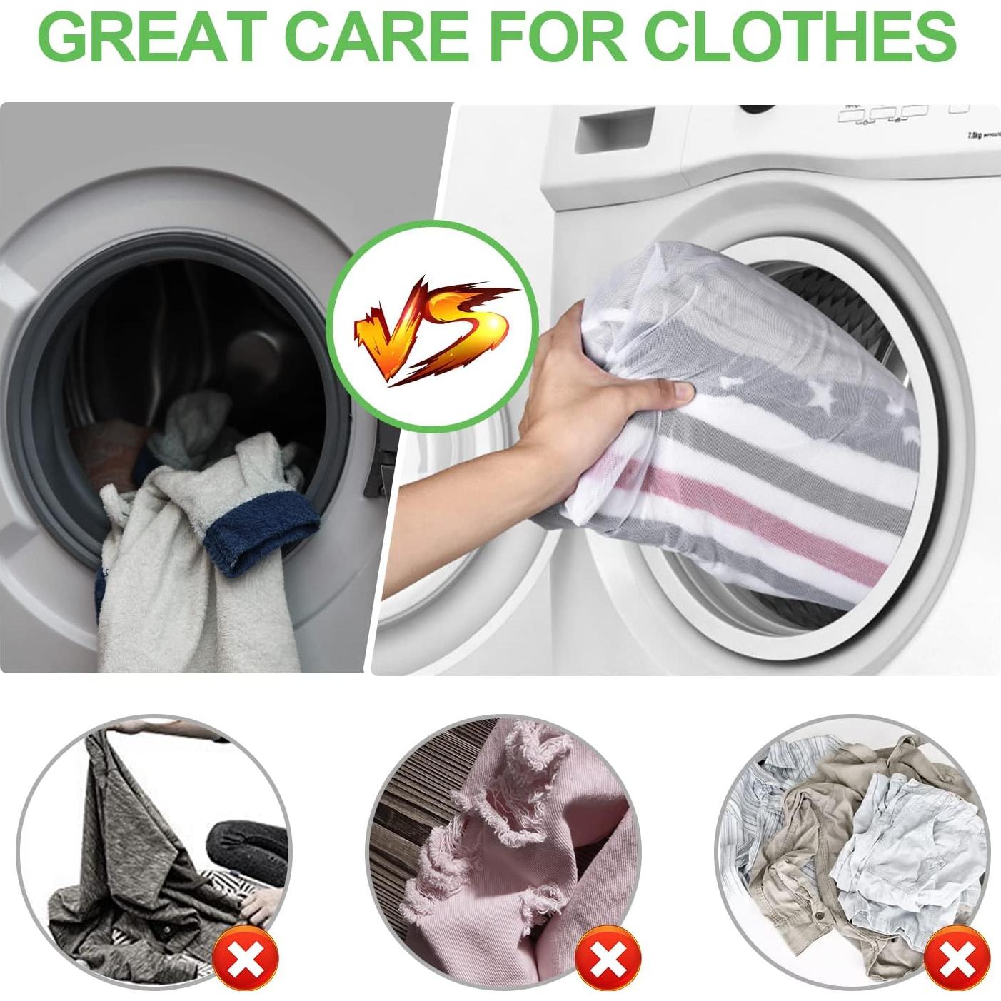 Bolsa de Lavado de Malla OTraki XL 109x89 cm para Ropa