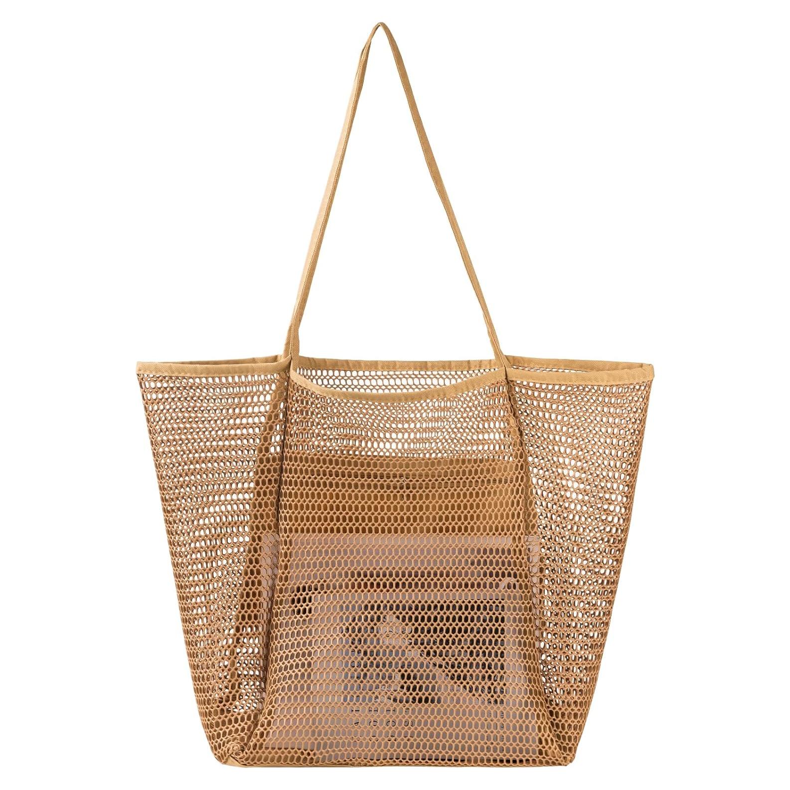 Bolsa de Playa Plegable Tavaleu Malla Impermeable 35x16x39cm