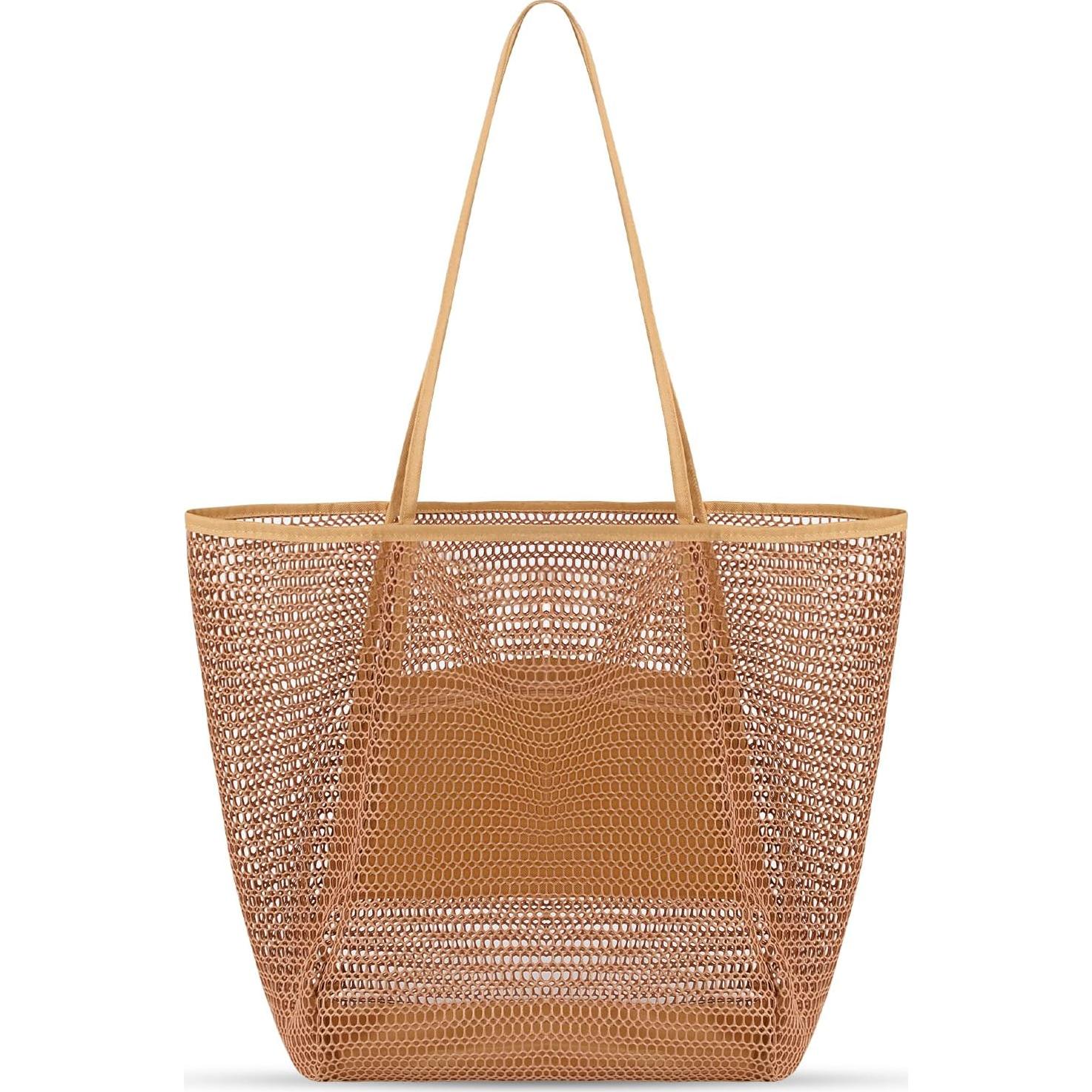 Bolsa de Playa Plegable Tavaleu Malla Impermeable 35x16x39cm