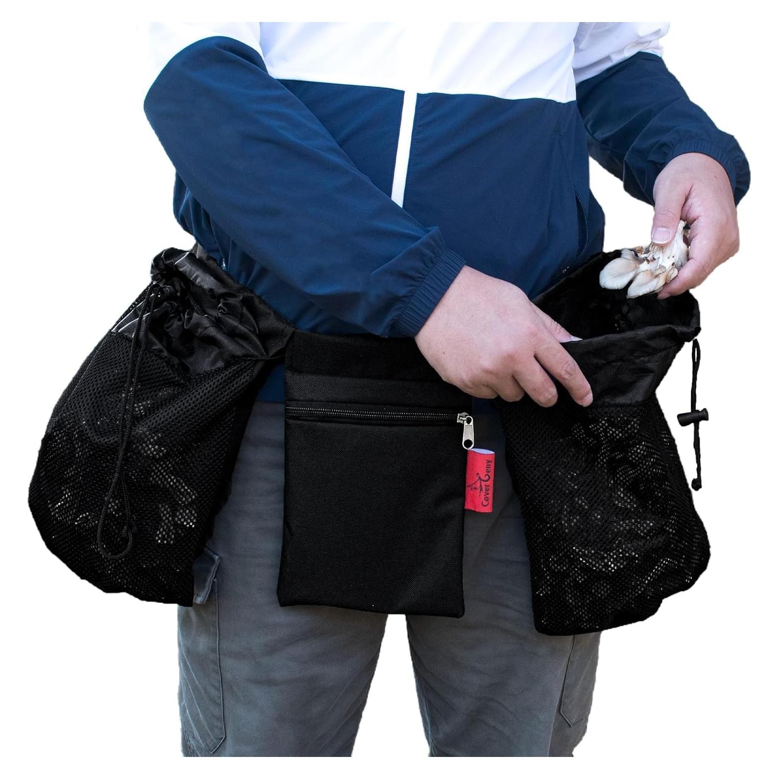 Bolsa de Recolección de Setas Cover Geny con Cinturón Ajustable