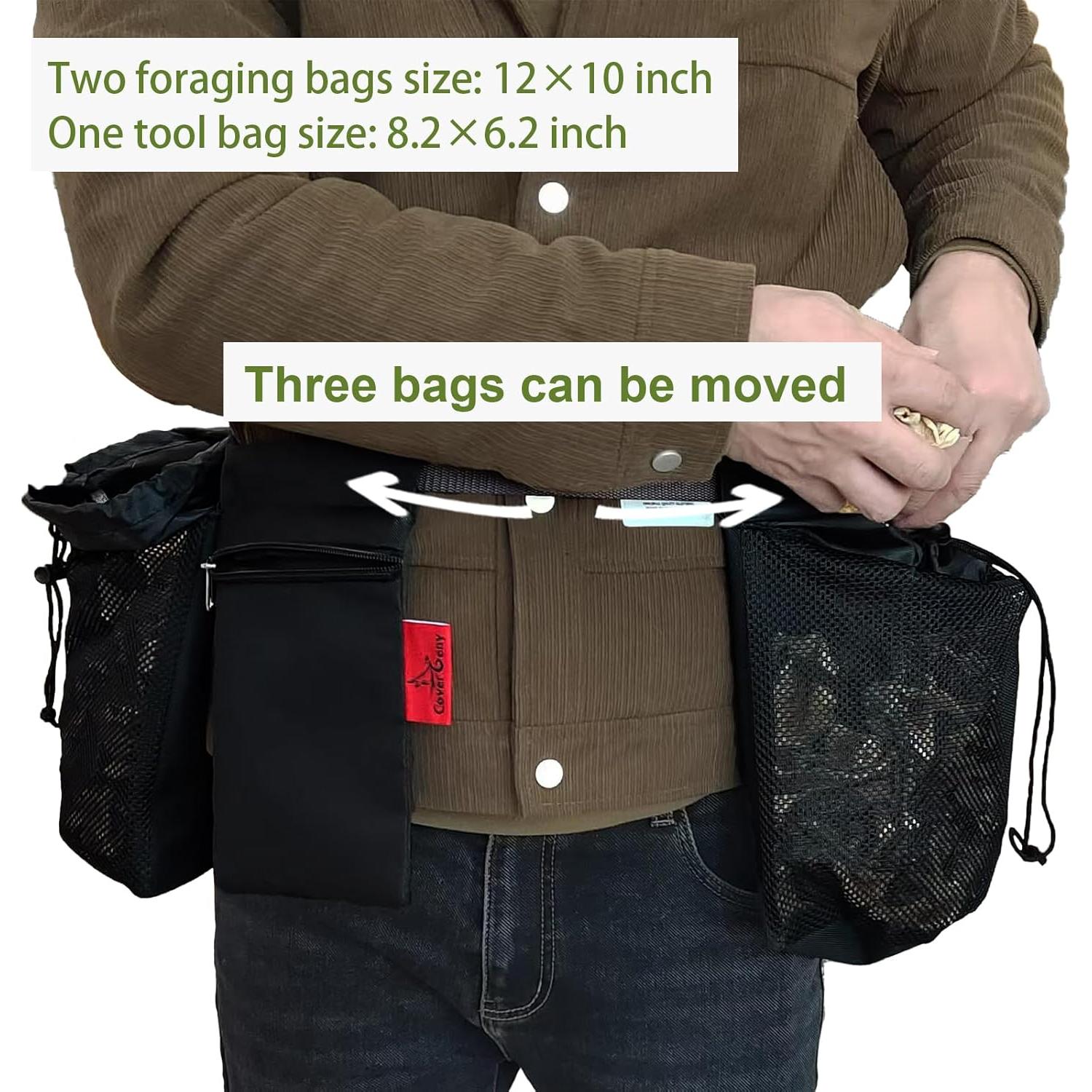 Bolsa de Recolección de Setas Cover Geny con Cinturón Ajustable