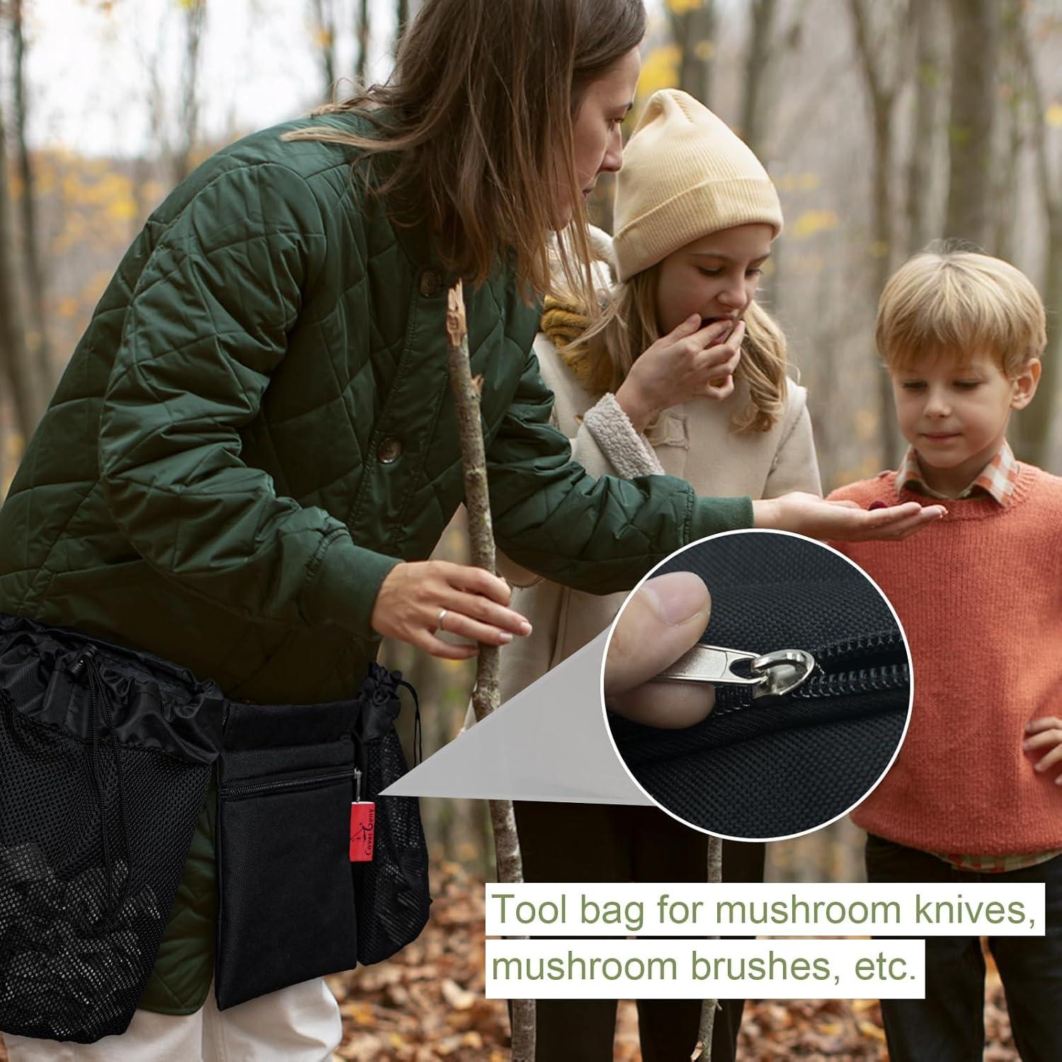 Bolsa de Recolección de Setas Cover Geny con Cinturón Ajustable