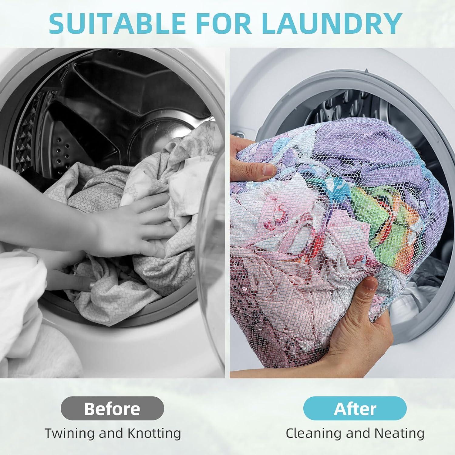 Bolsa de Malla WSBArt 10pcs 33x38cm Multicolor con Cordón