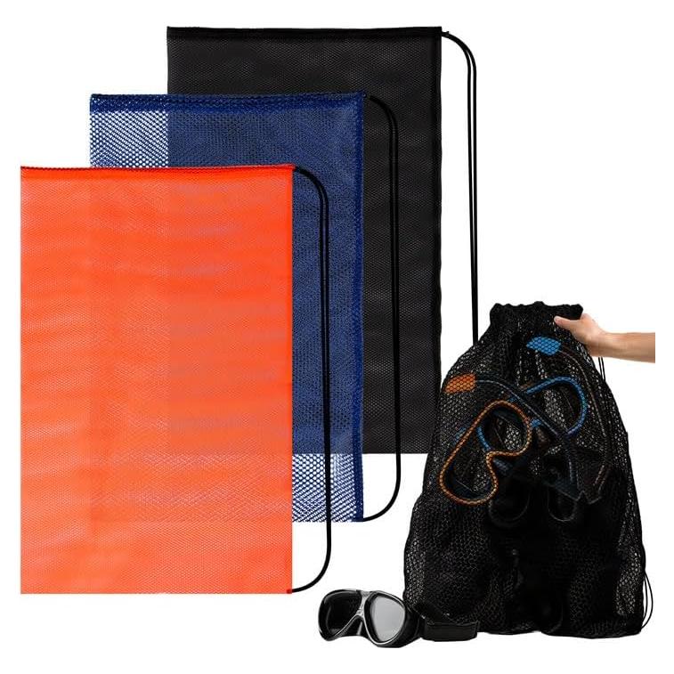 Bolsa de Malla 3PCS RAINFLOW para Buceo y Natación