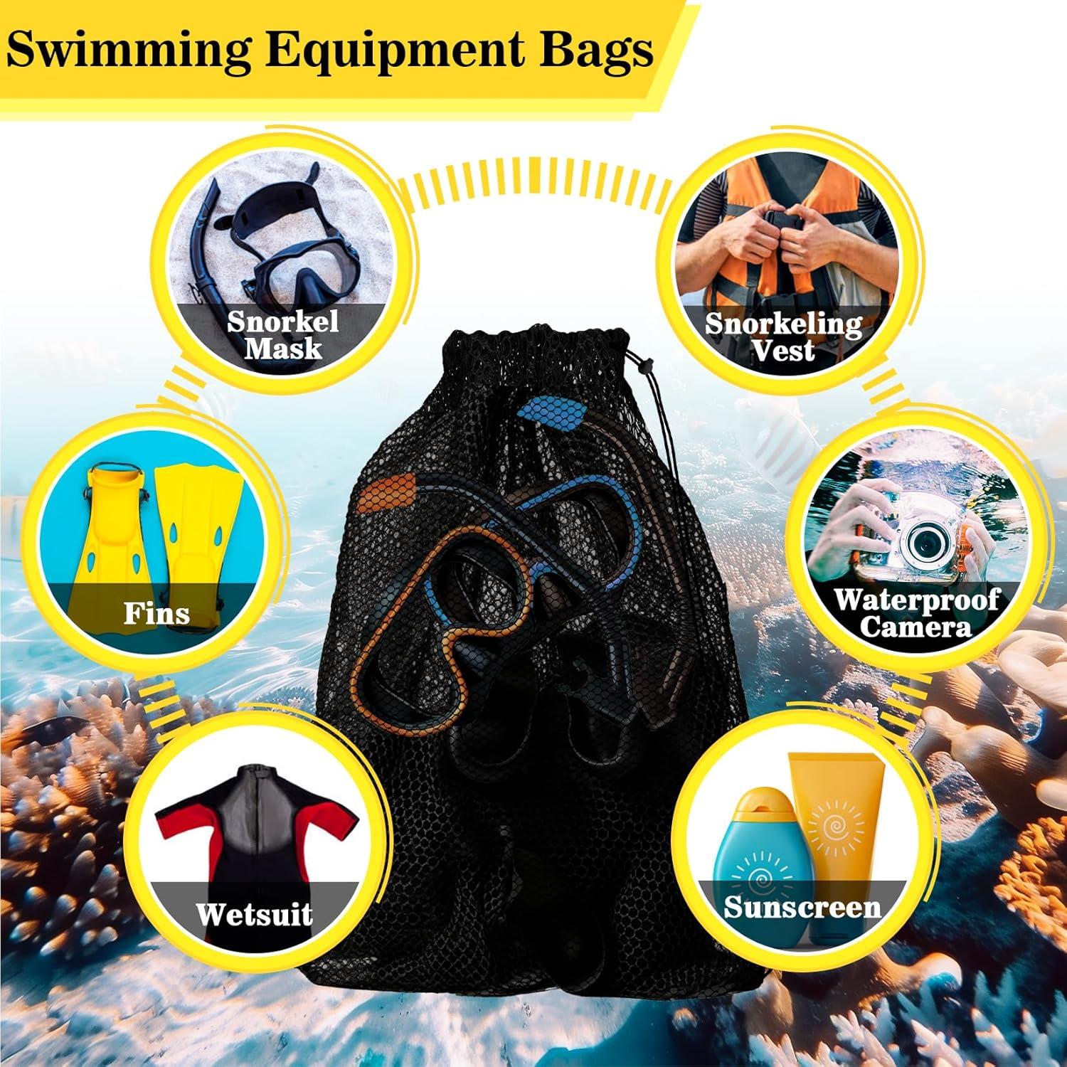 Bolsa de Malla 3PCS RAINFLOW para Buceo y Natación