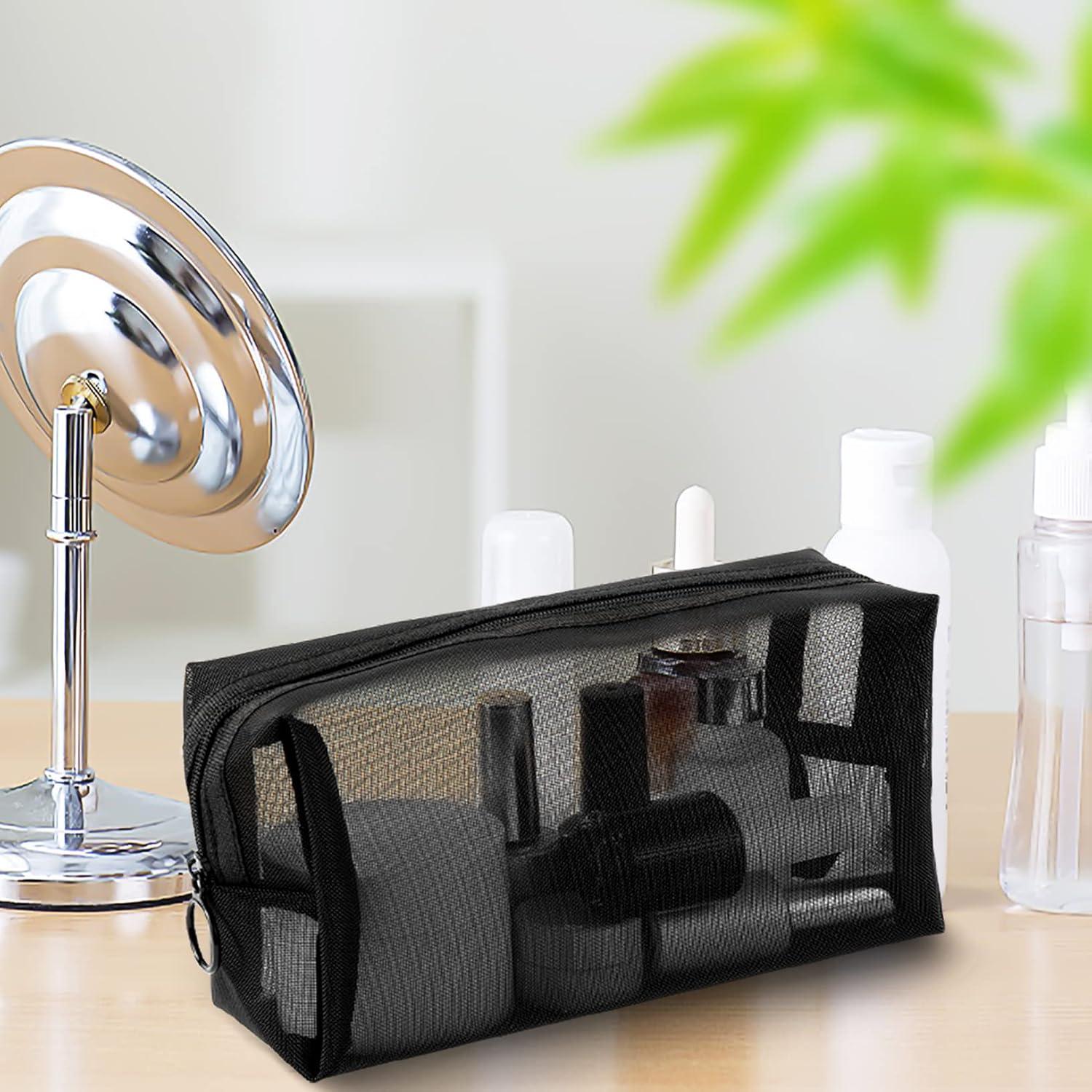 Bolsa de Cosméticos de Malla Unoutur 6 Piezas 20x7.6x12.7cm