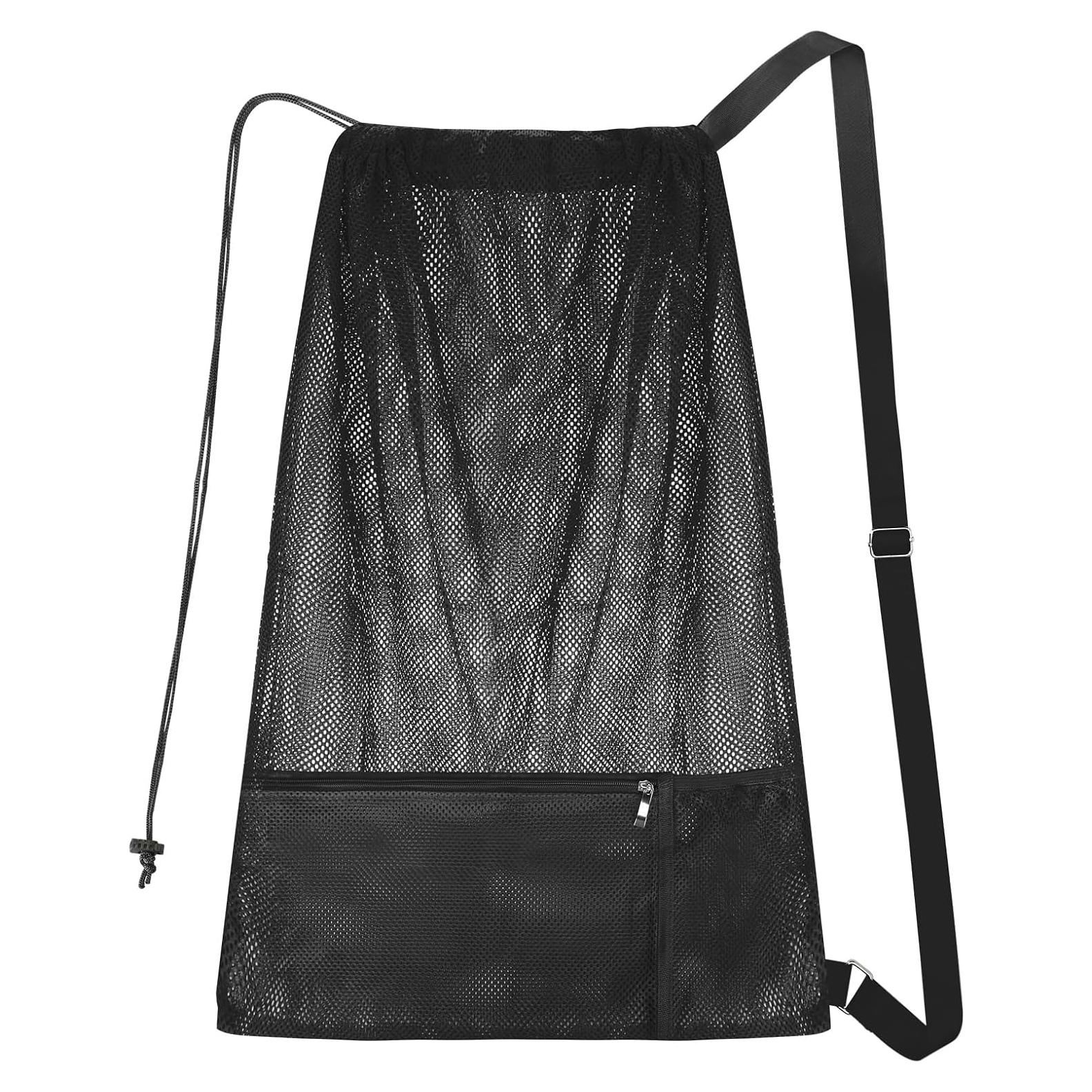 Bolsa de Playa de Malla Grande Natural Style 66x46cm