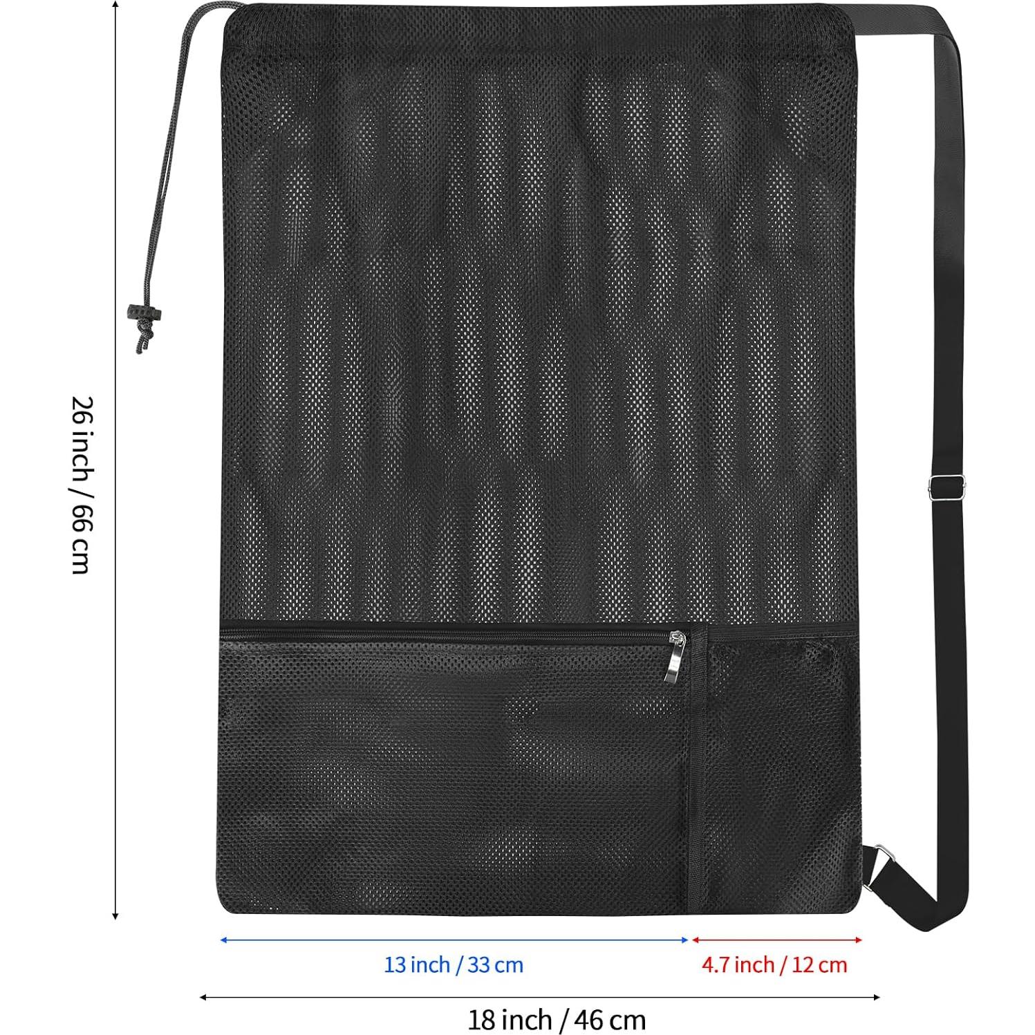 Bolsa de Playa de Malla Grande Natural Style 66x46cm