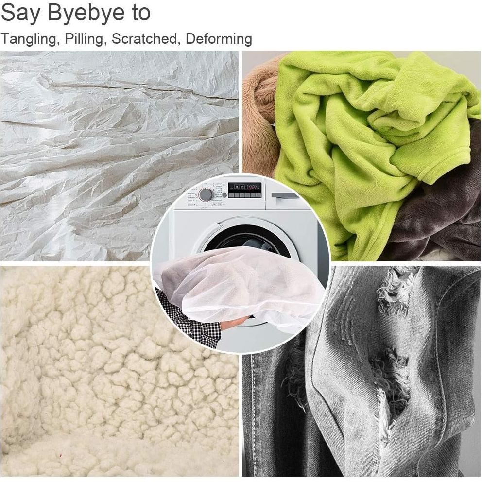 Bolsa de Lavandería OTraki Malla Fina 60x80 cm Paquete 2