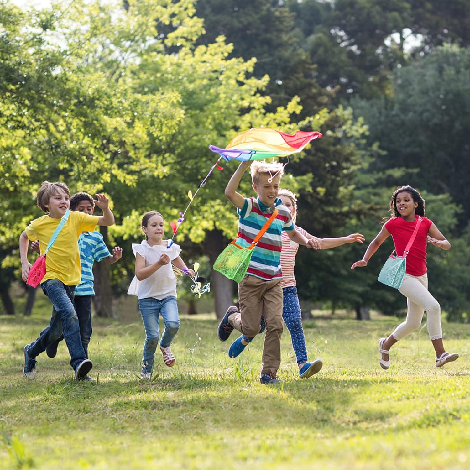 Bolsa de Playa Malla Tagitary 3 Unidades Niños Colores