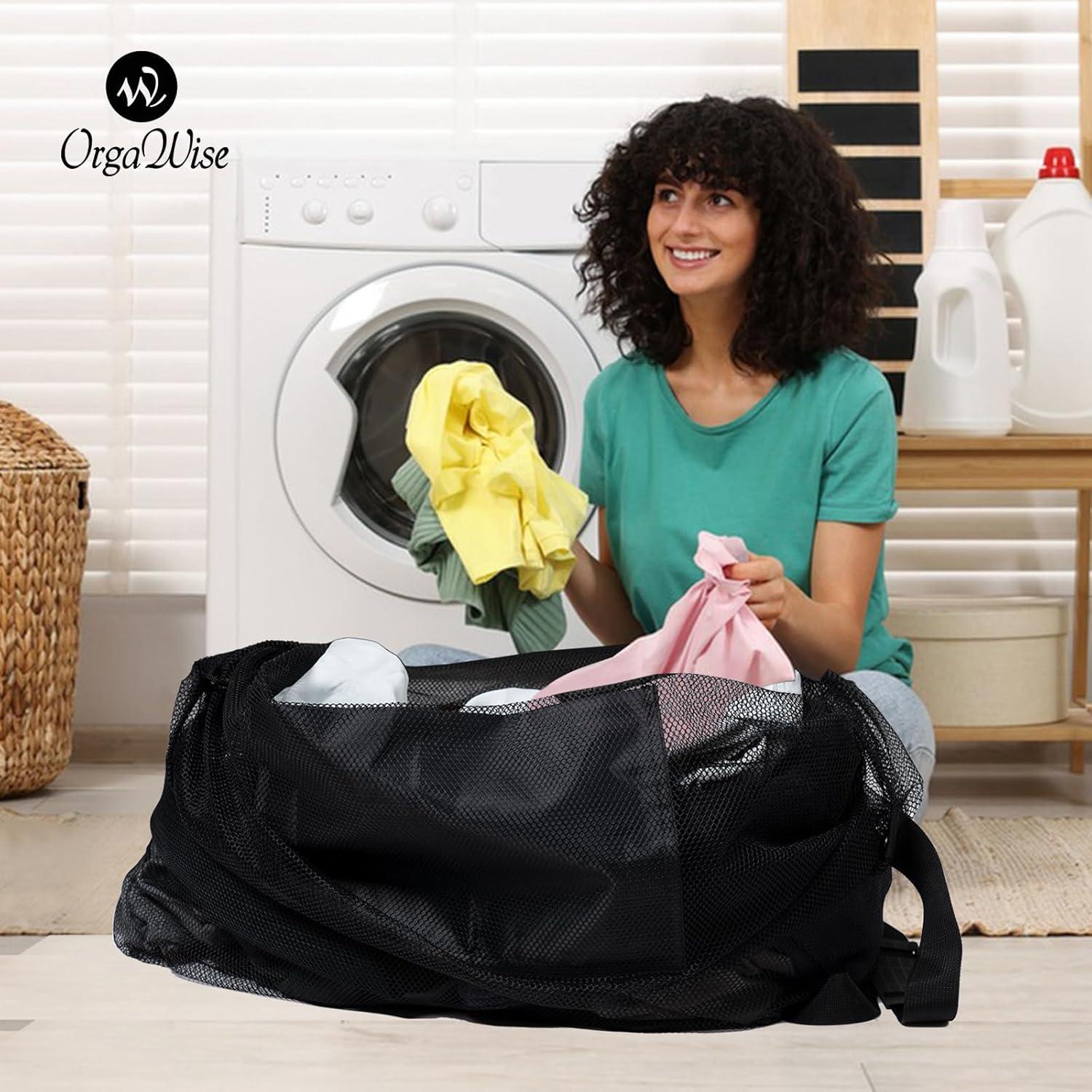 Bolsa de Malla para Pelotas OrgaWise 70x90cm Antideslizante