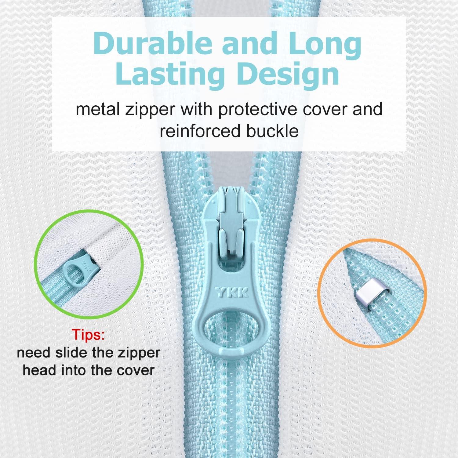 Bolsa de Lavandería de Malla OTraki Grande 60x81 cm 2 Piezas