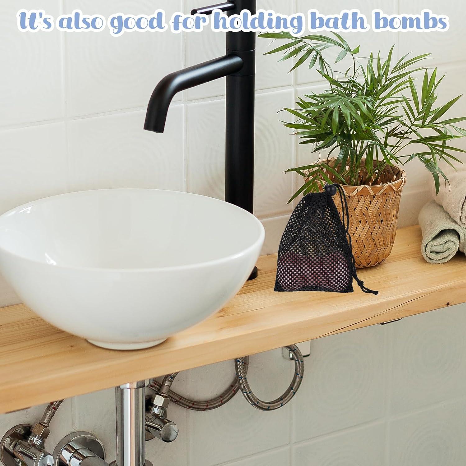 6 Bolsas de Malla Pequeñas Nylon Aeaocvo 14.5x10 cm