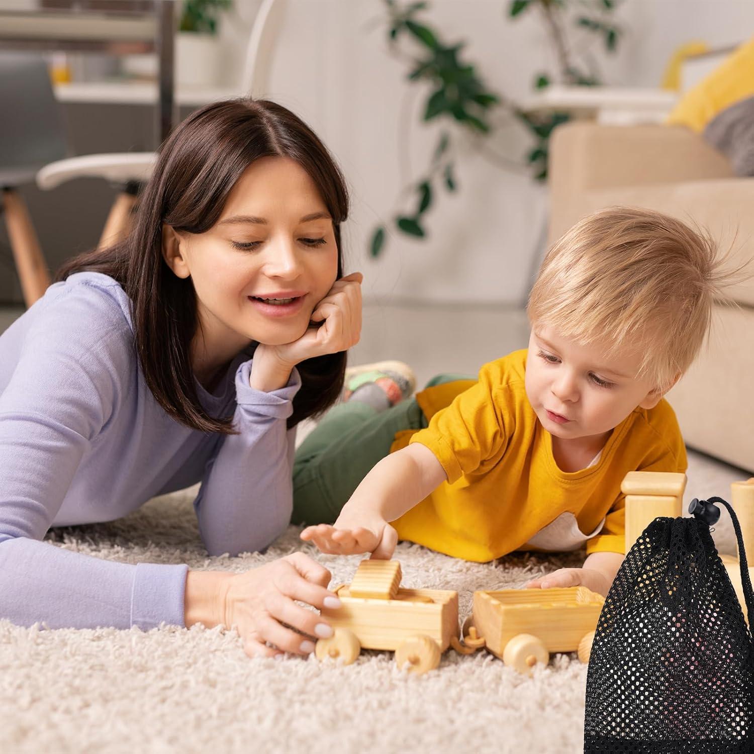 6 Bolsas de Malla Pequeñas Nylon Aeaocvo 14.5x10 cm