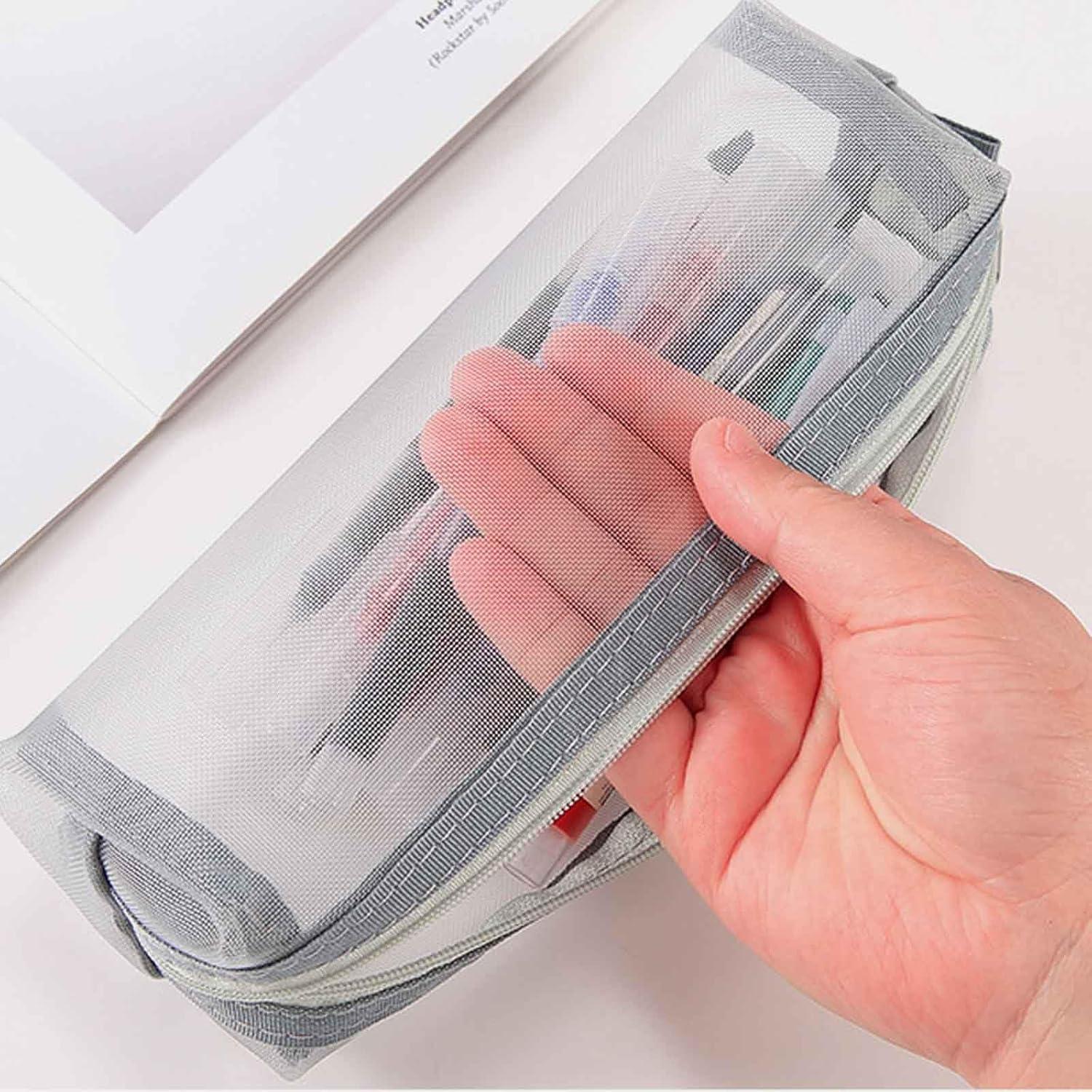 5 Piezas Bolsas de Malla con Cremallera Aswewamt 20 cm