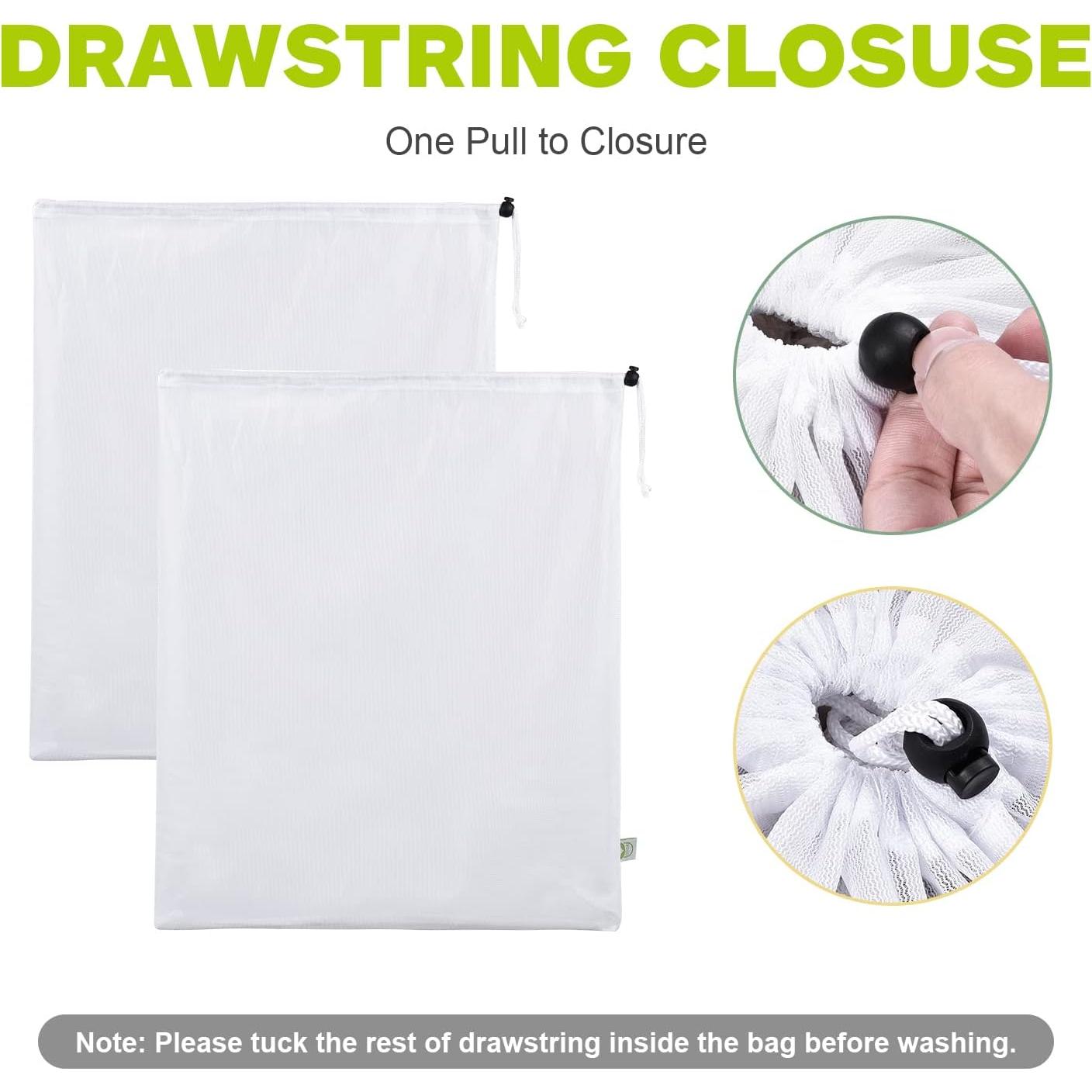 Bolsa de Lavandería OTraki 50,8 x 61 cm 2 Piezas Blanca