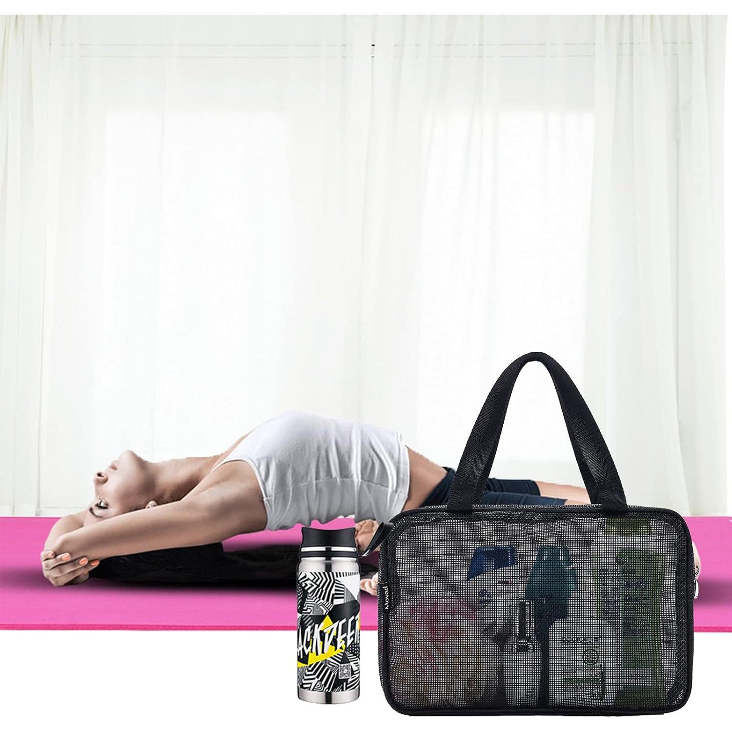 Caddy de Ducha Portátil Moyad Negro Mediano 7 Litros