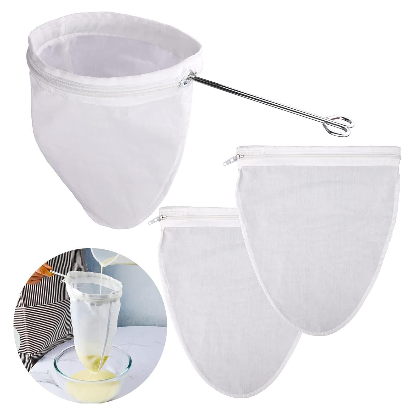 Colador de Malla Fina WMKGG con Marco Acero Inoxidable 21x25 cm