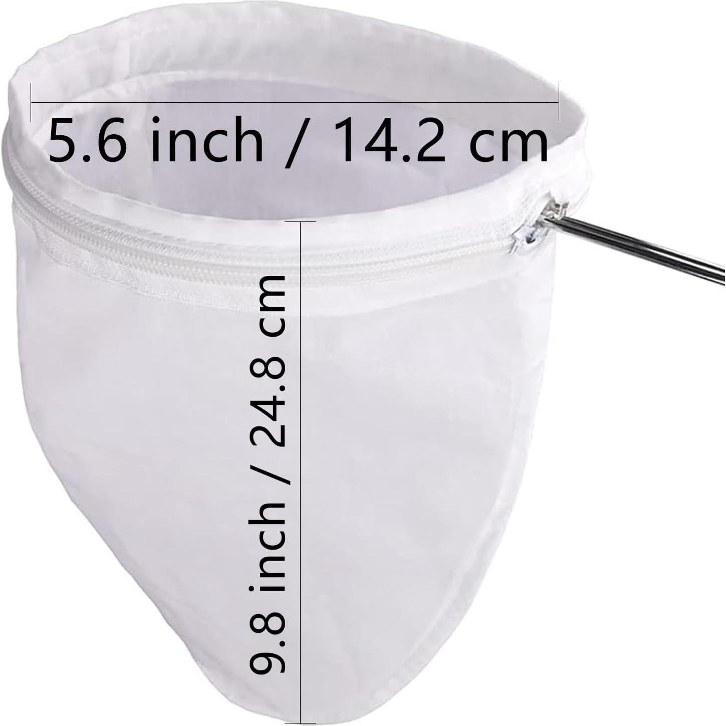 Colador de Malla Fina WMKGG con Marco Acero Inoxidable 21x25 cm