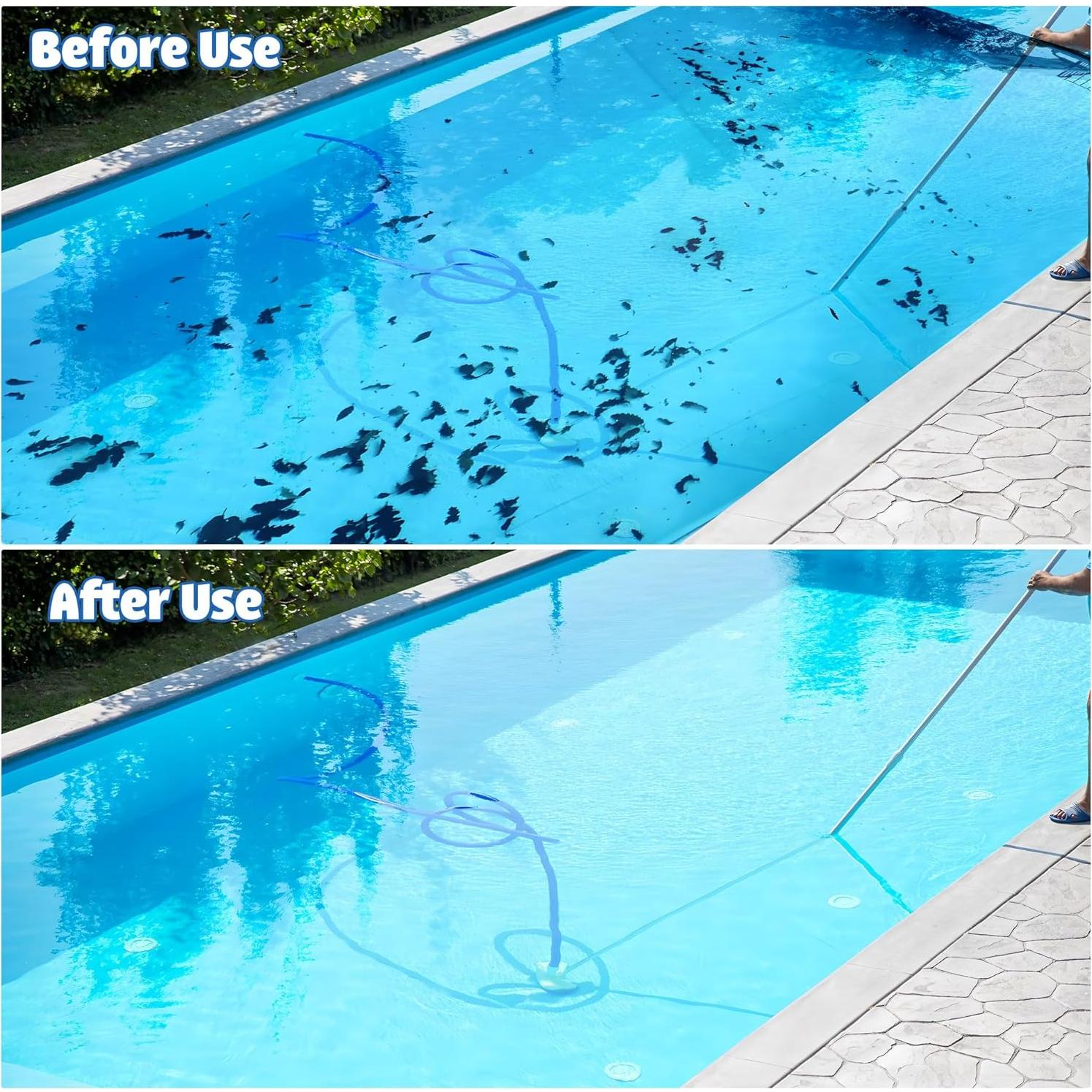 Paquete de 6 bolsas de malla nylon para aspiradora piscina