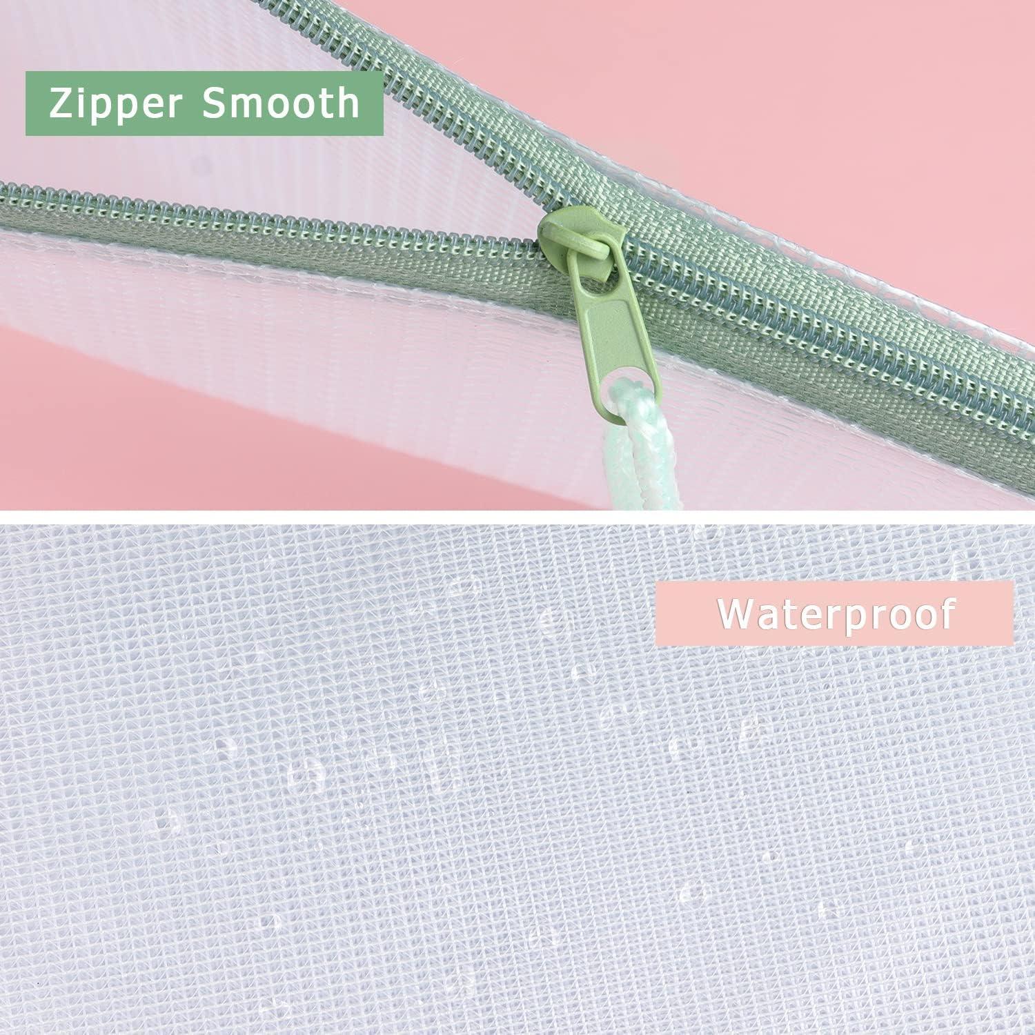 Tamaki 6 Bolsas de Cremallera Malla Impermeables A4