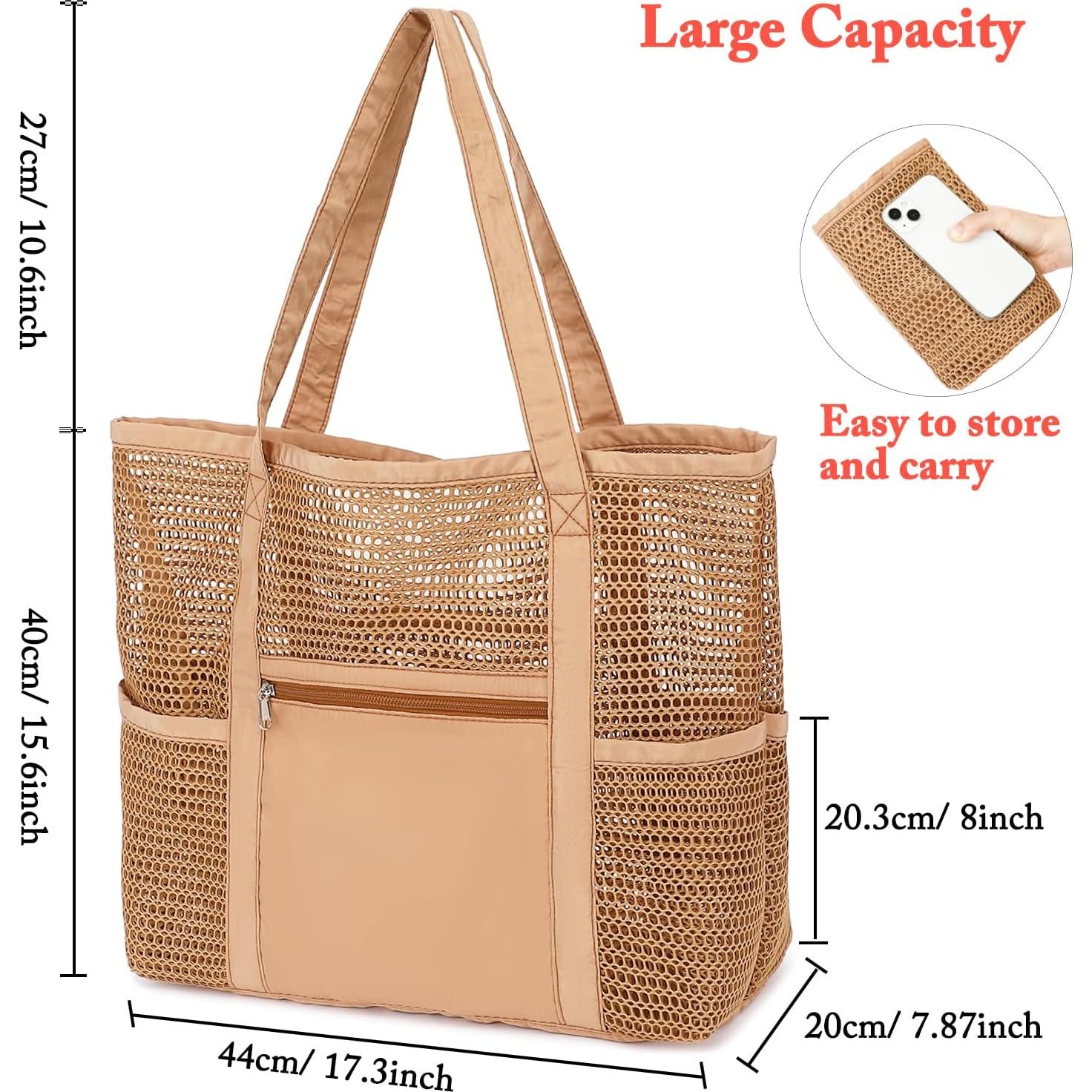 Bolsa de Playa Fammart Malla Nylon 43.94x19.94x38.86cm