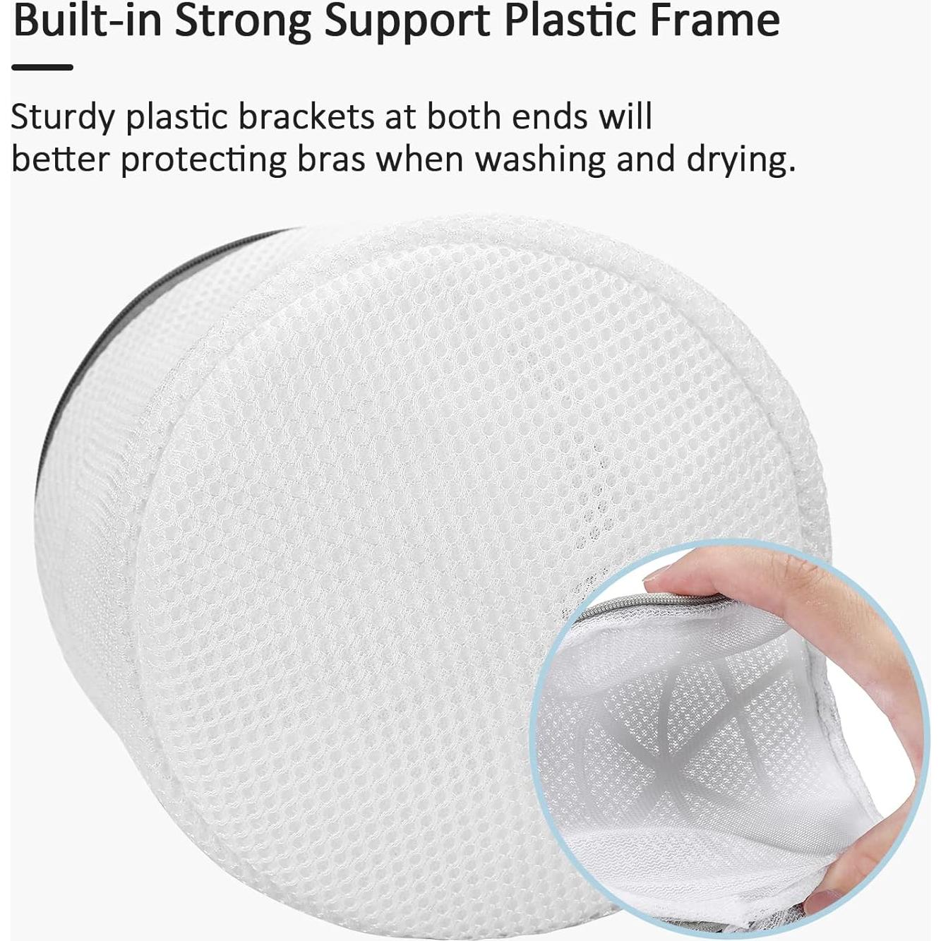GOGOODA Bolsa de Malla para Lavado de Sujetadores - 3 Piezas