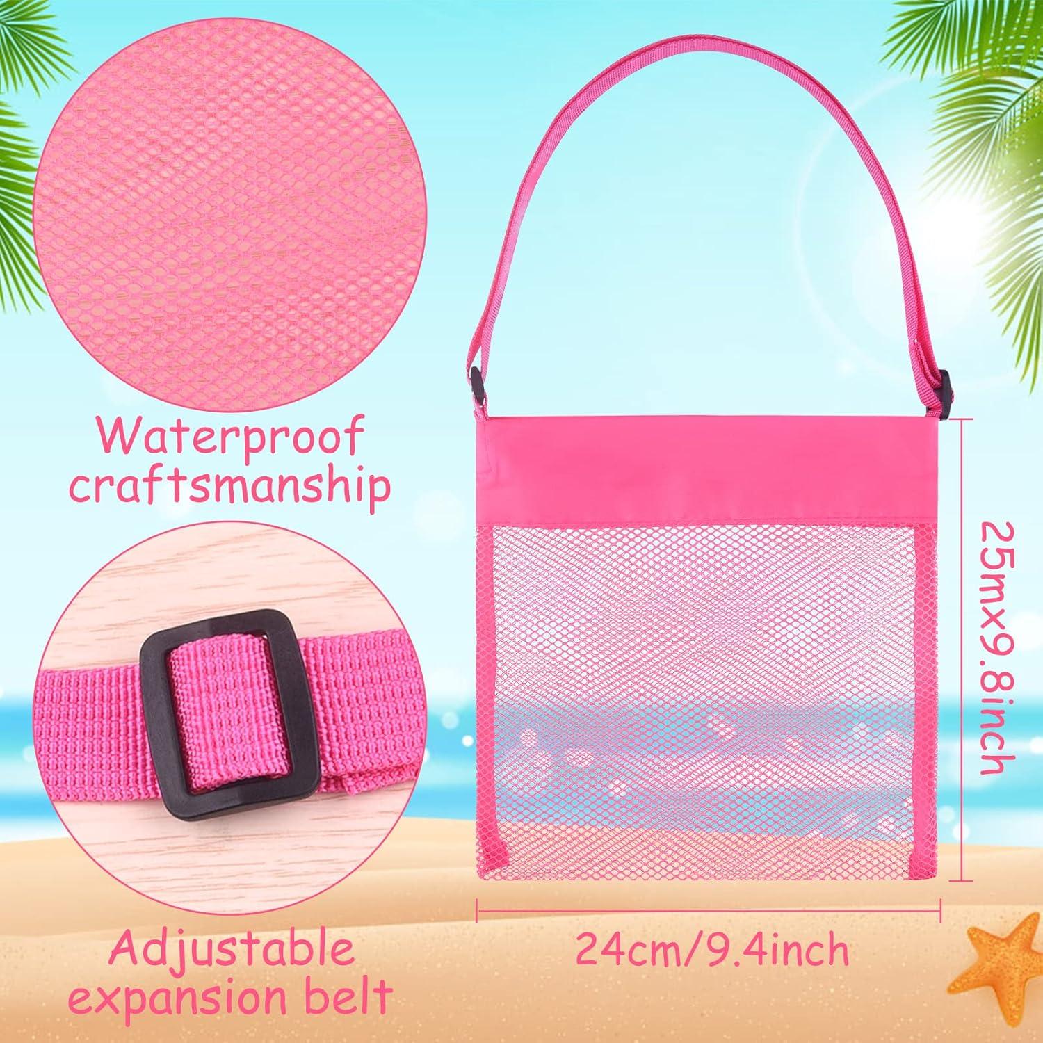 Bolsos de Malla para Playa TUPARKA 16 Pcs Ajustables