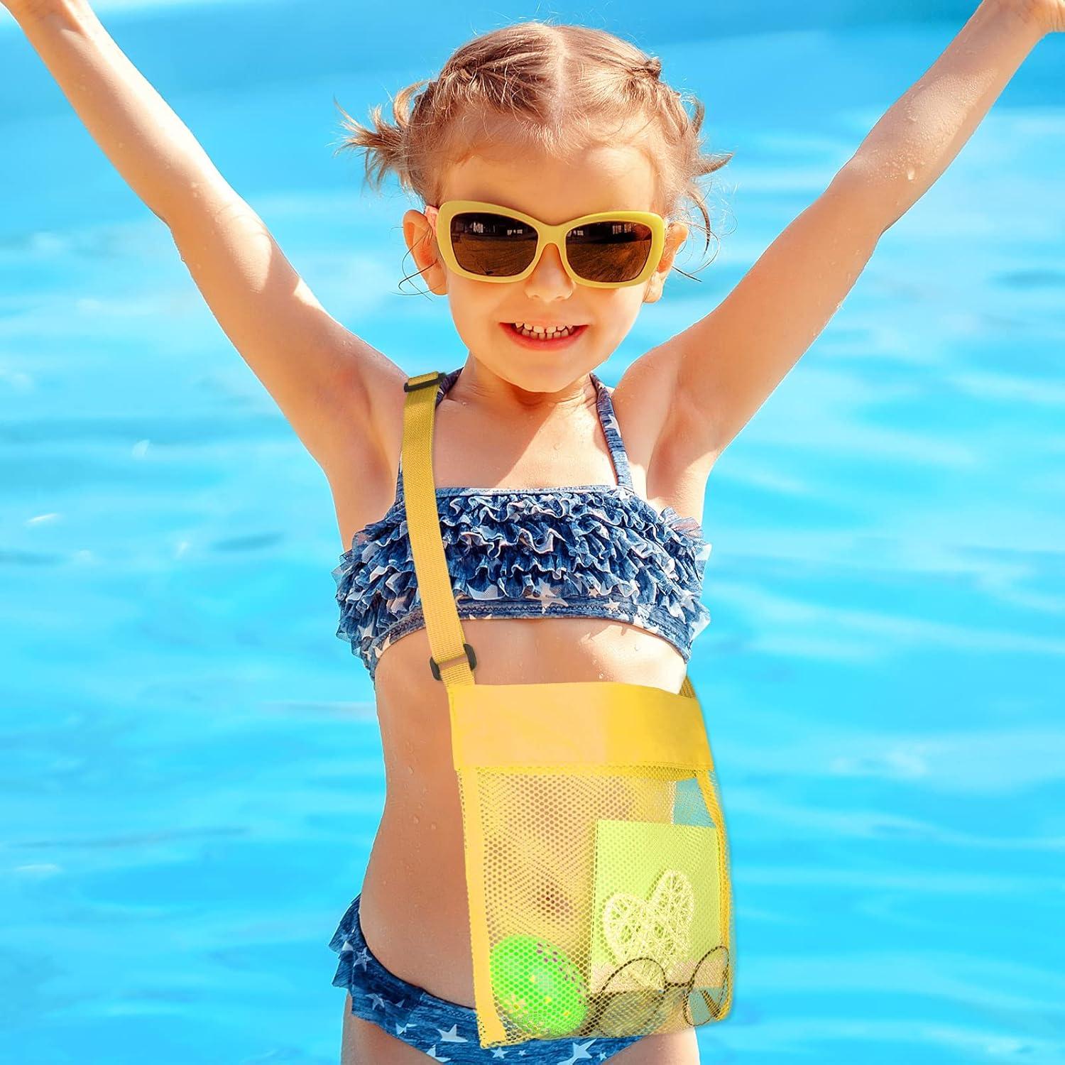 Bolsos de Malla para Playa TUPARKA 16 Pcs Ajustables