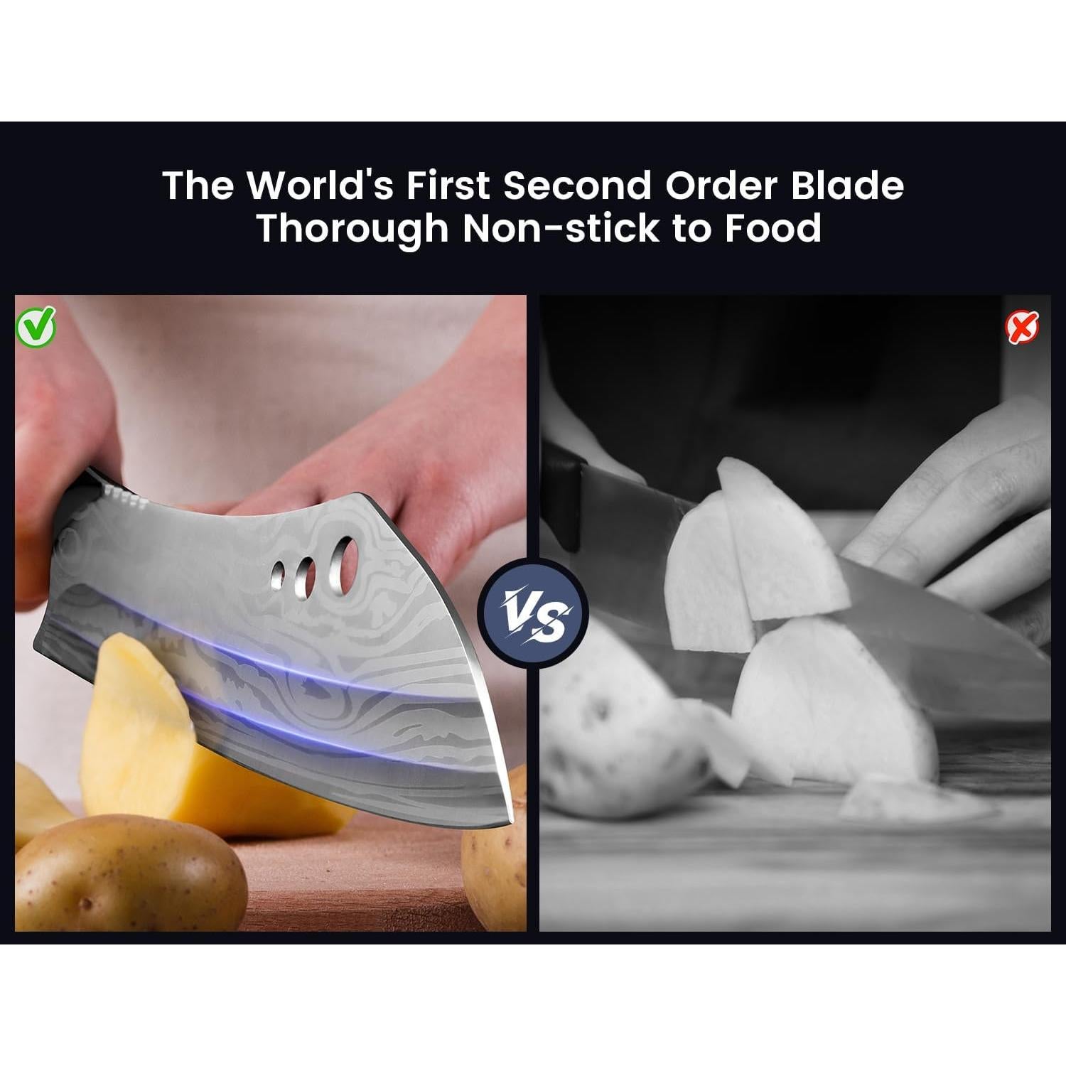 Cuchillo de Carnicero SYOKAMI 25,4 cm Acero Alto Carbono