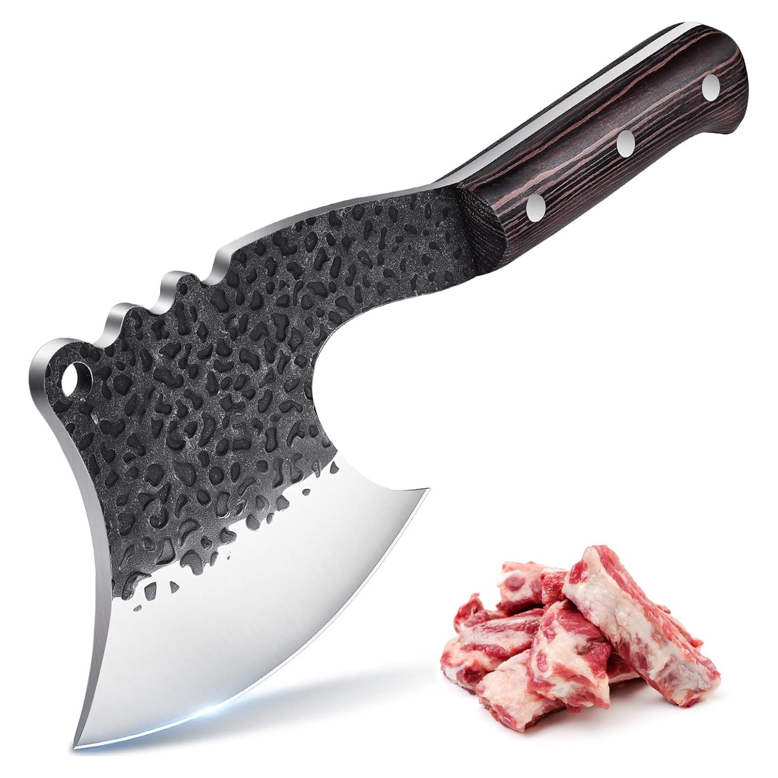Cuchillo Cleaver de Hueso ROCOCO 13.5 cm Acero Carbono