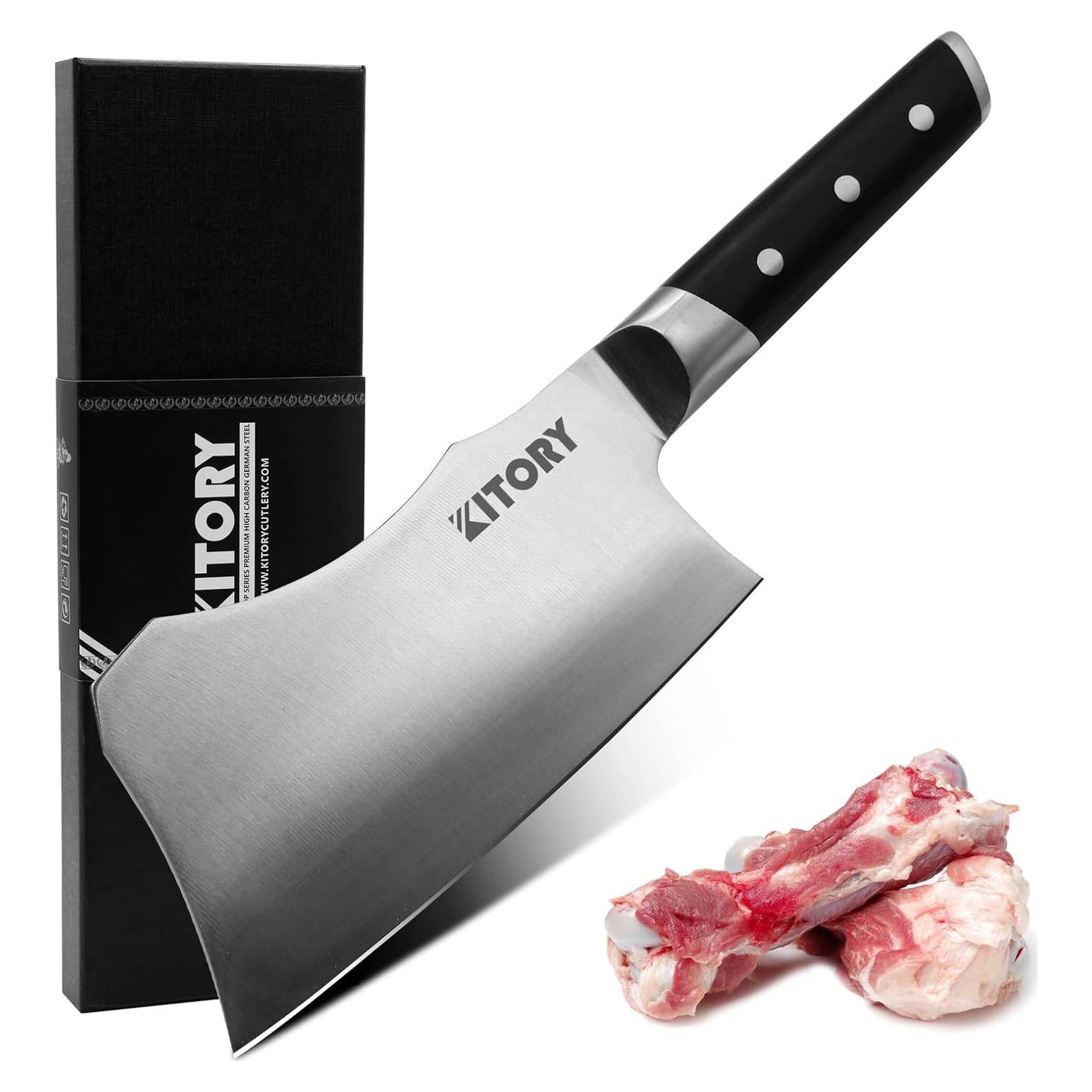 Cuchillo de Carnicería Kitory 17,78 cm Acero Inoxidable