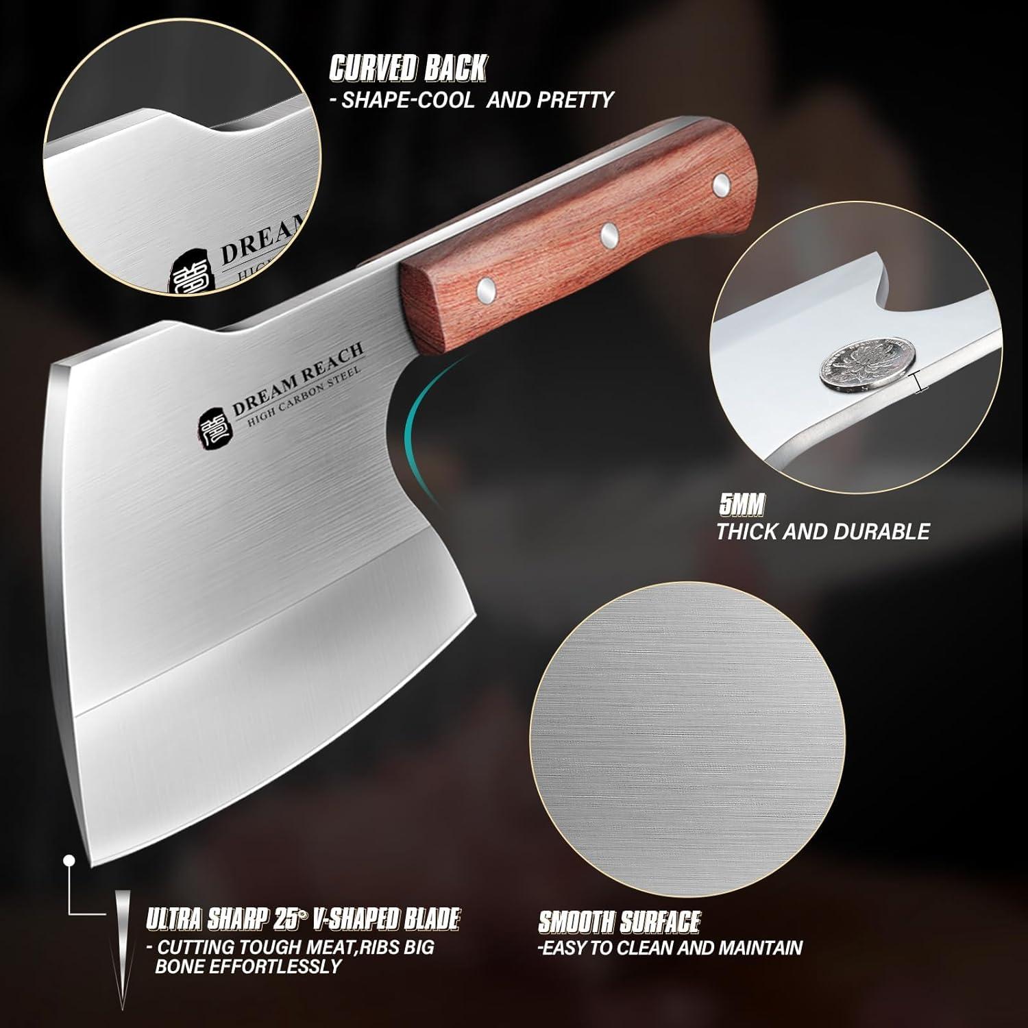 Cuchillo de Carnicero Dream Reach 29 cm Acero Inoxidable