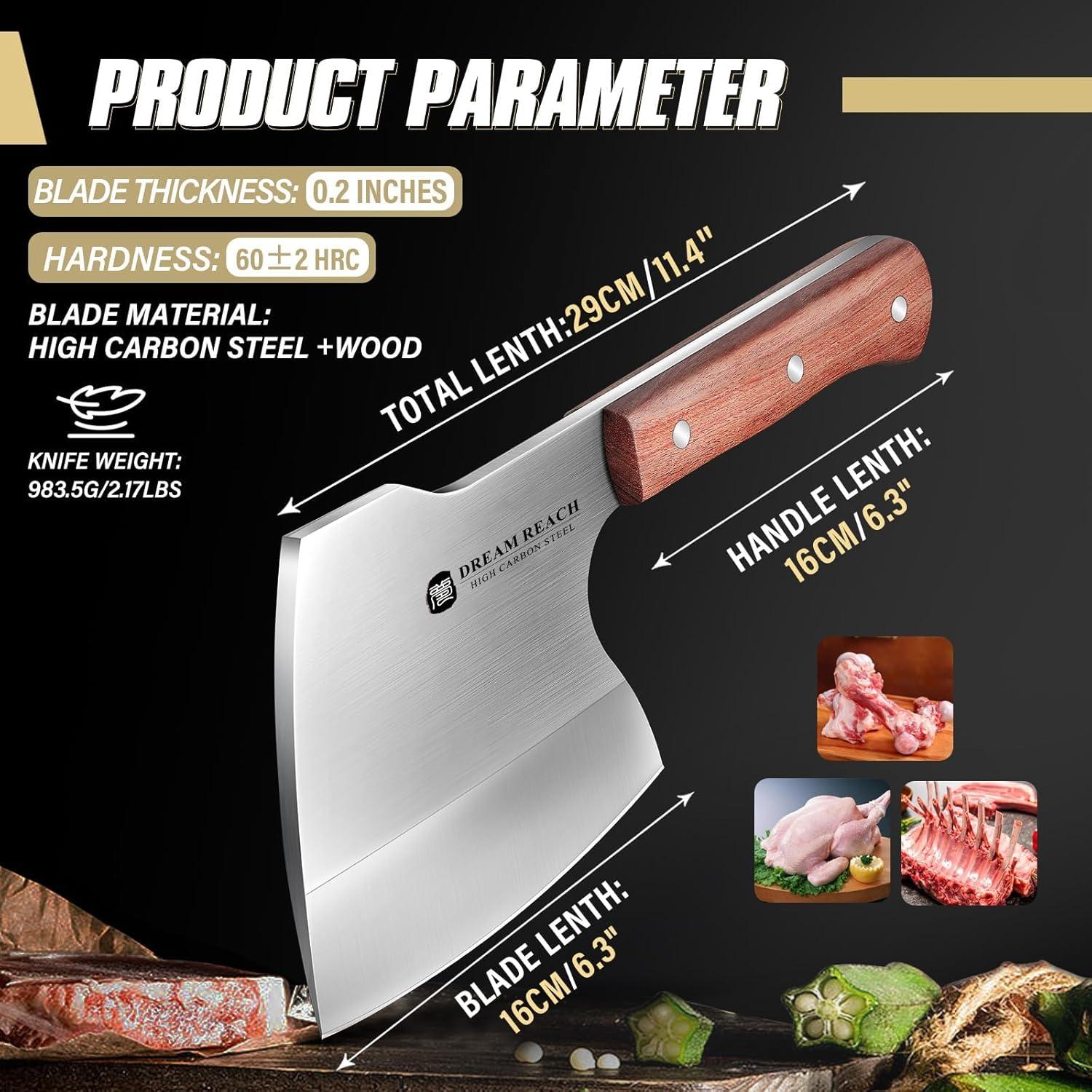 Cuchillo de Carnicero Dream Reach 29 cm Acero Inoxidable