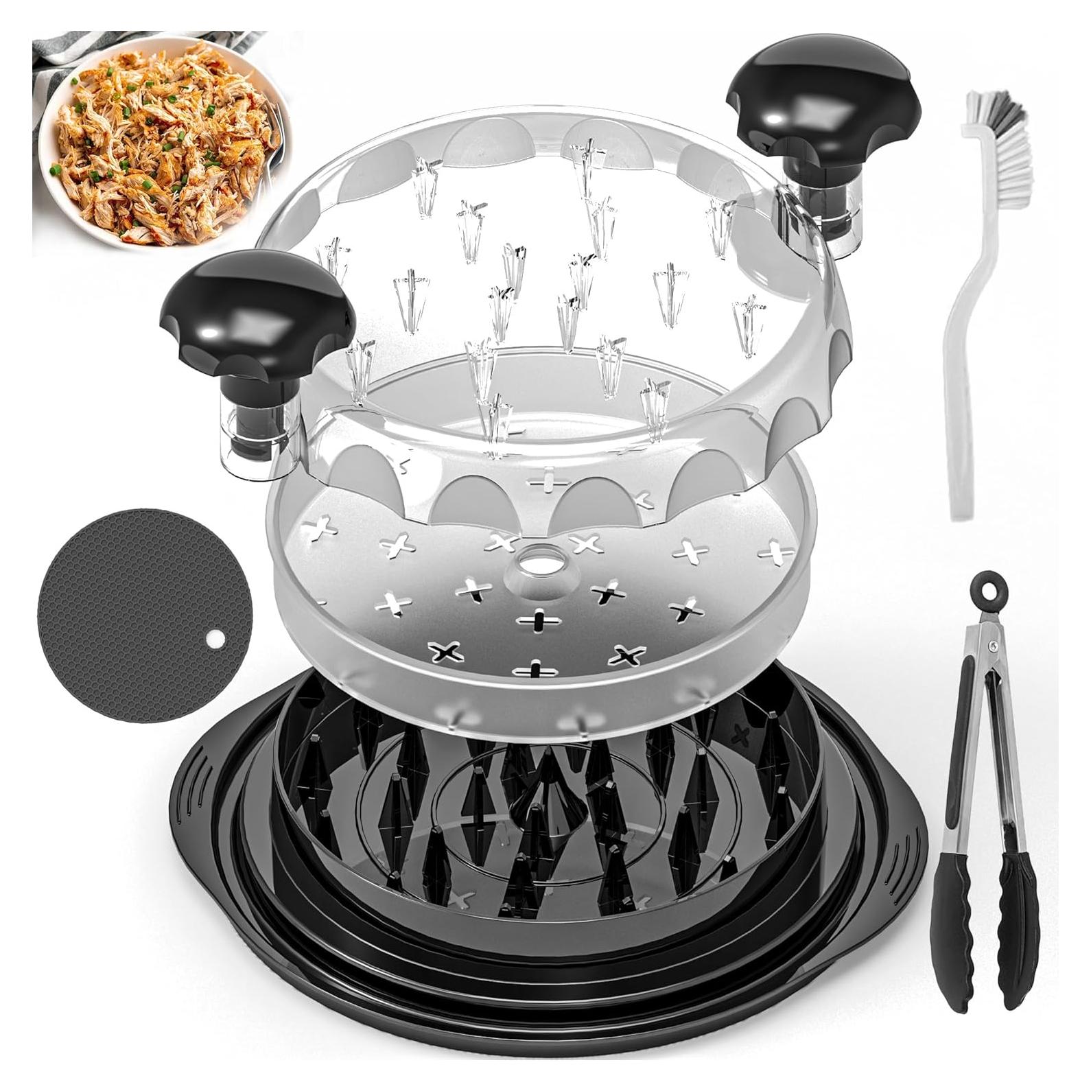 Desmenuzador de Pollo KitchPro Grande - Manual, Antideslizante