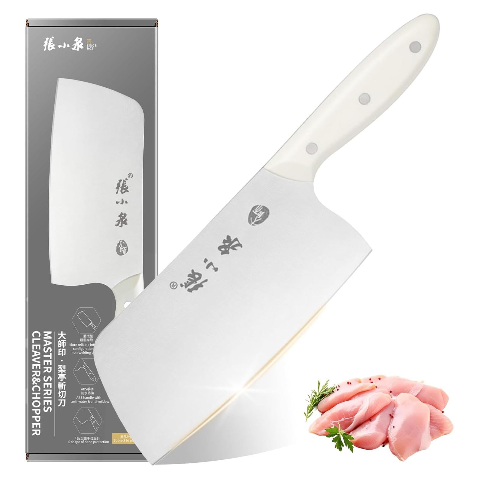 Cuchillo de Carne Chino ZHANG XIAO QUAN 18.54 cm Acero Inoxidable
