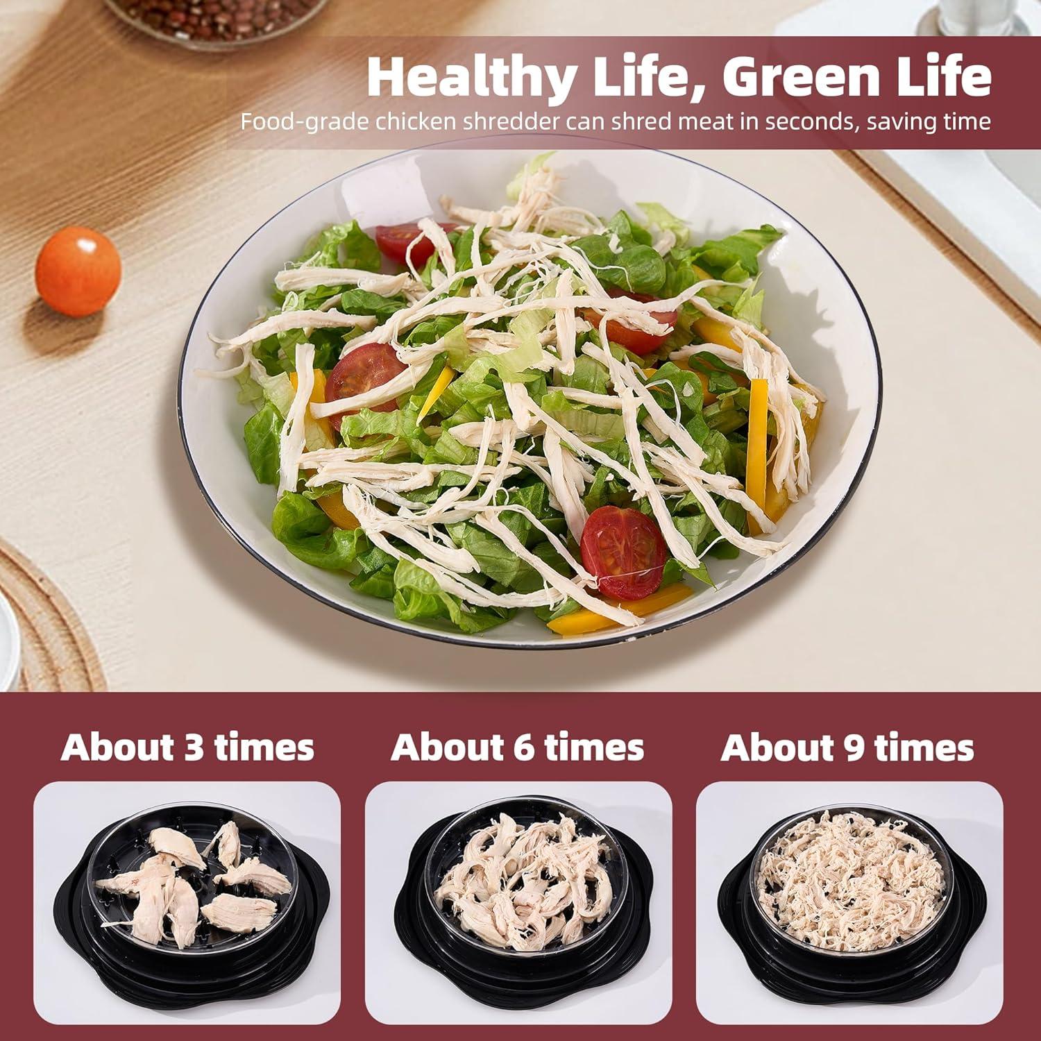 Desmenuzadora de Pollo HOMIFTY Grande 26.9 cm Antideslizante