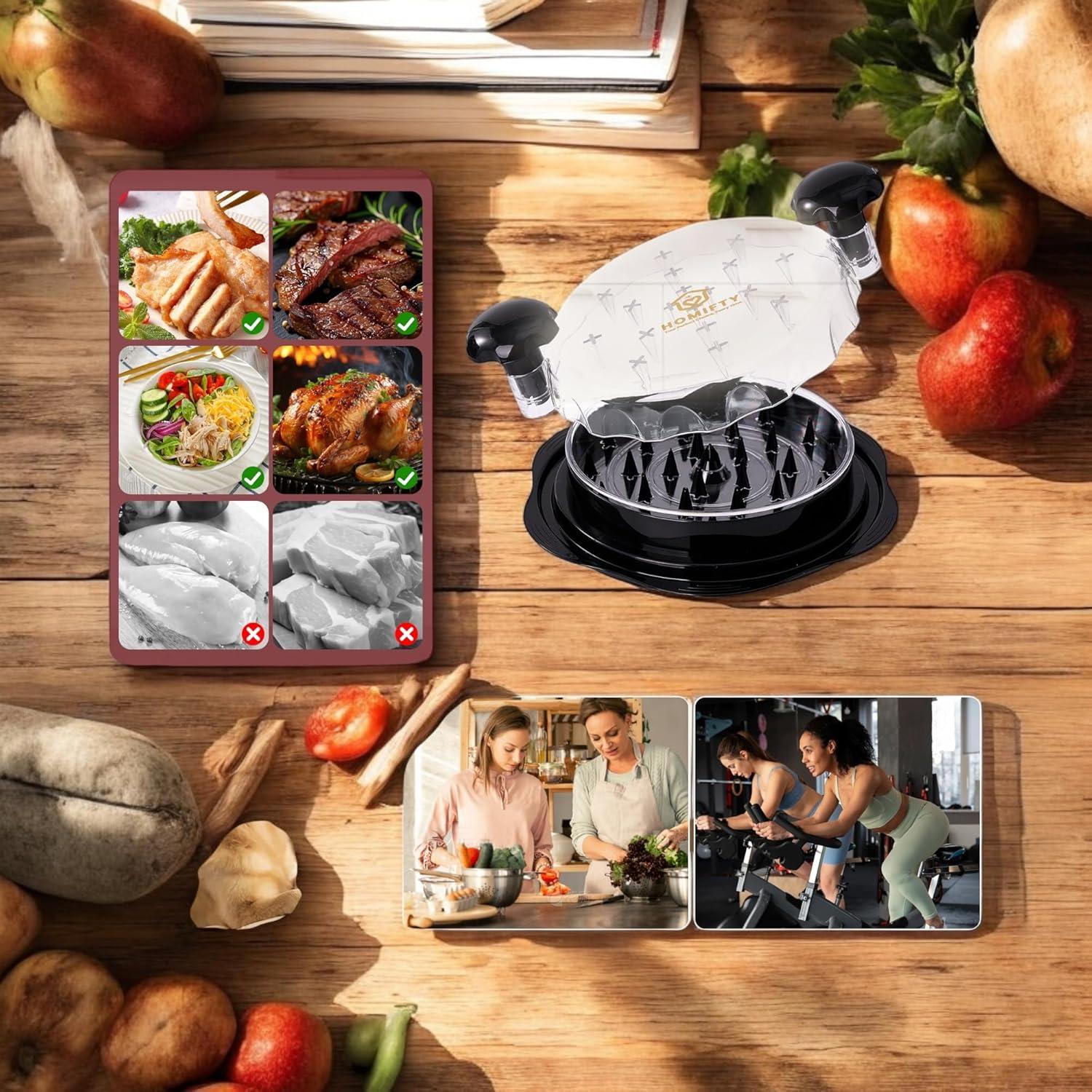 Desmenuzadora de Pollo HOMIFTY Grande 26.9 cm Antideslizante